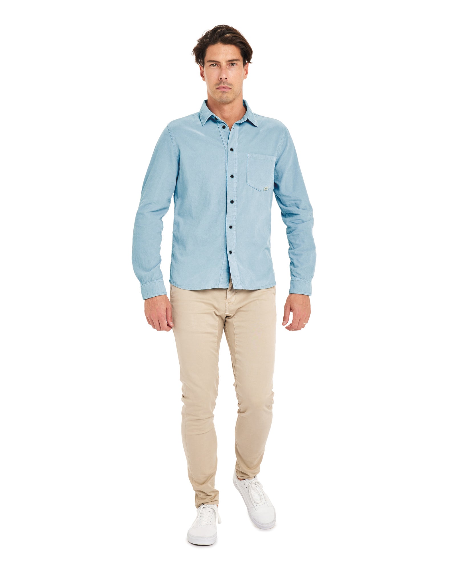 chemise velours arctic PULLIN en coton