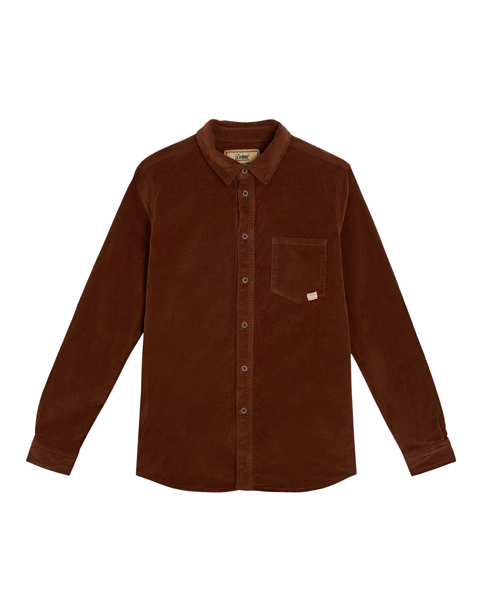 chemise velours aztec PULLIN en cotton