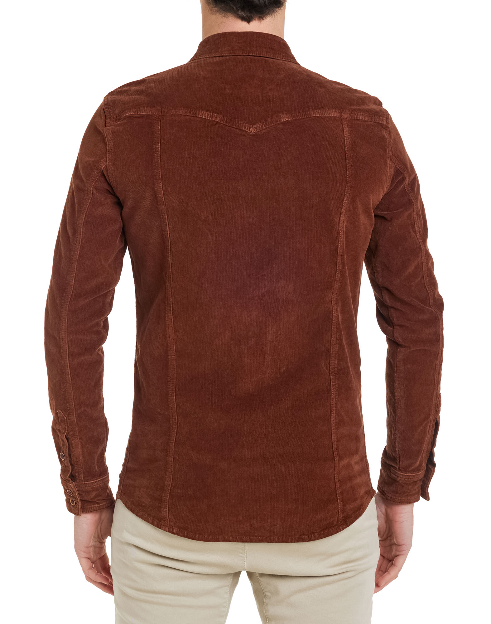 chemise velours aztec PULLIN en cotton