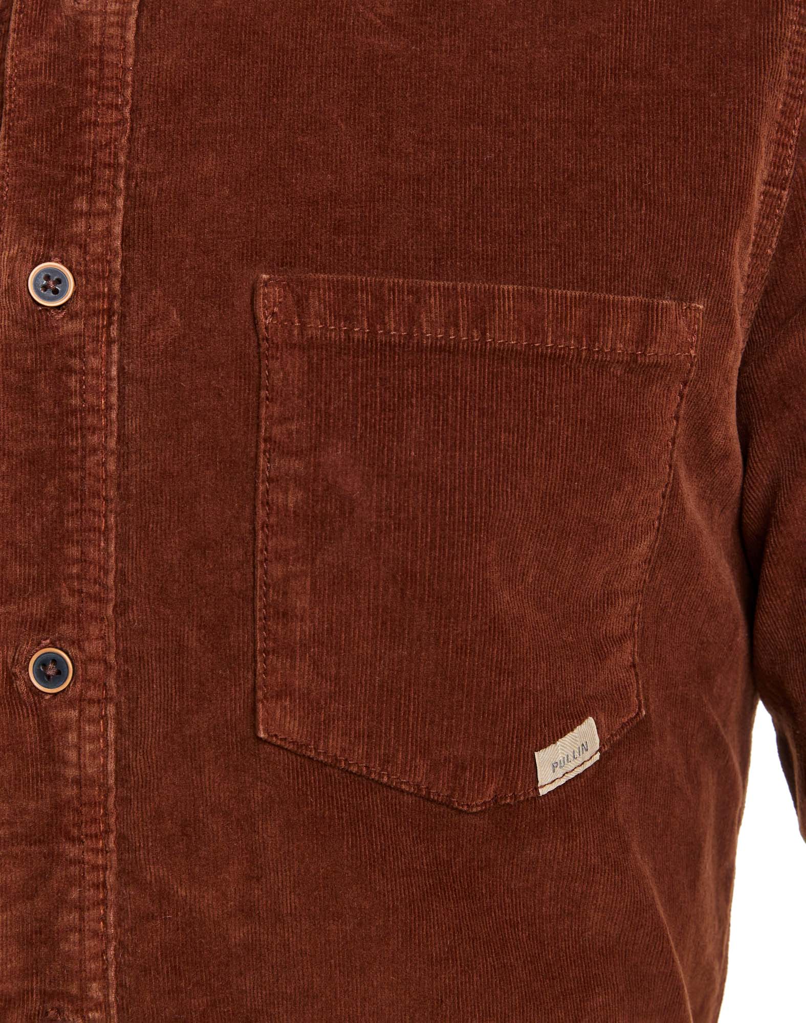 chemise velours aztec PULLIN en cotton