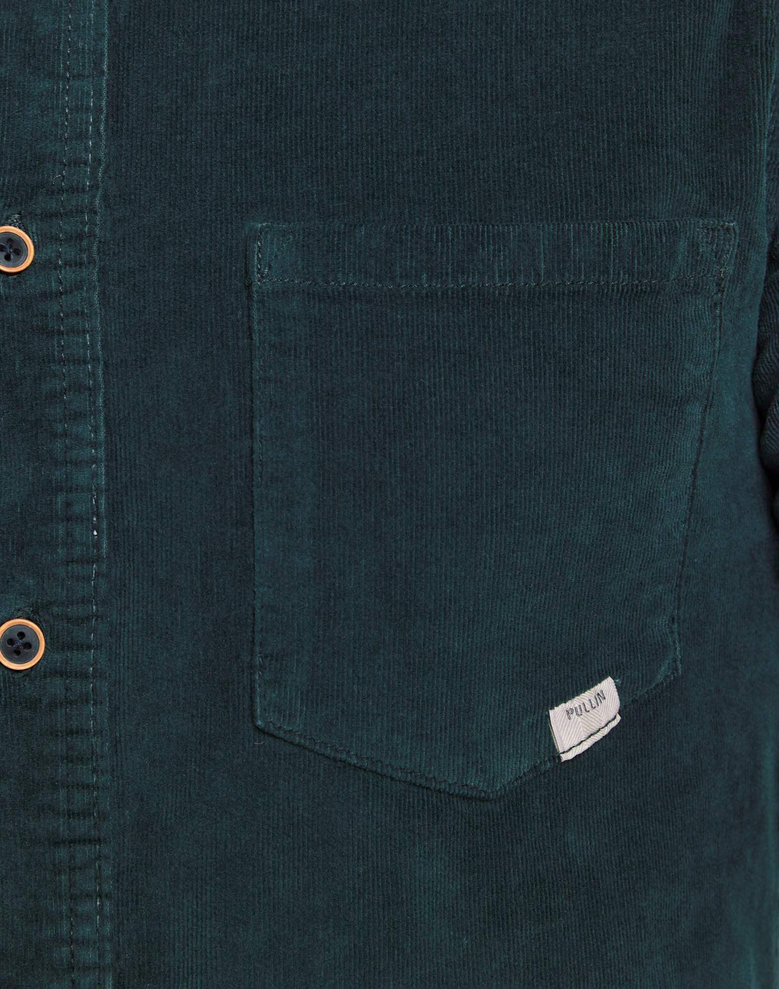 chemise velours darkforest PULLIN en cotton
