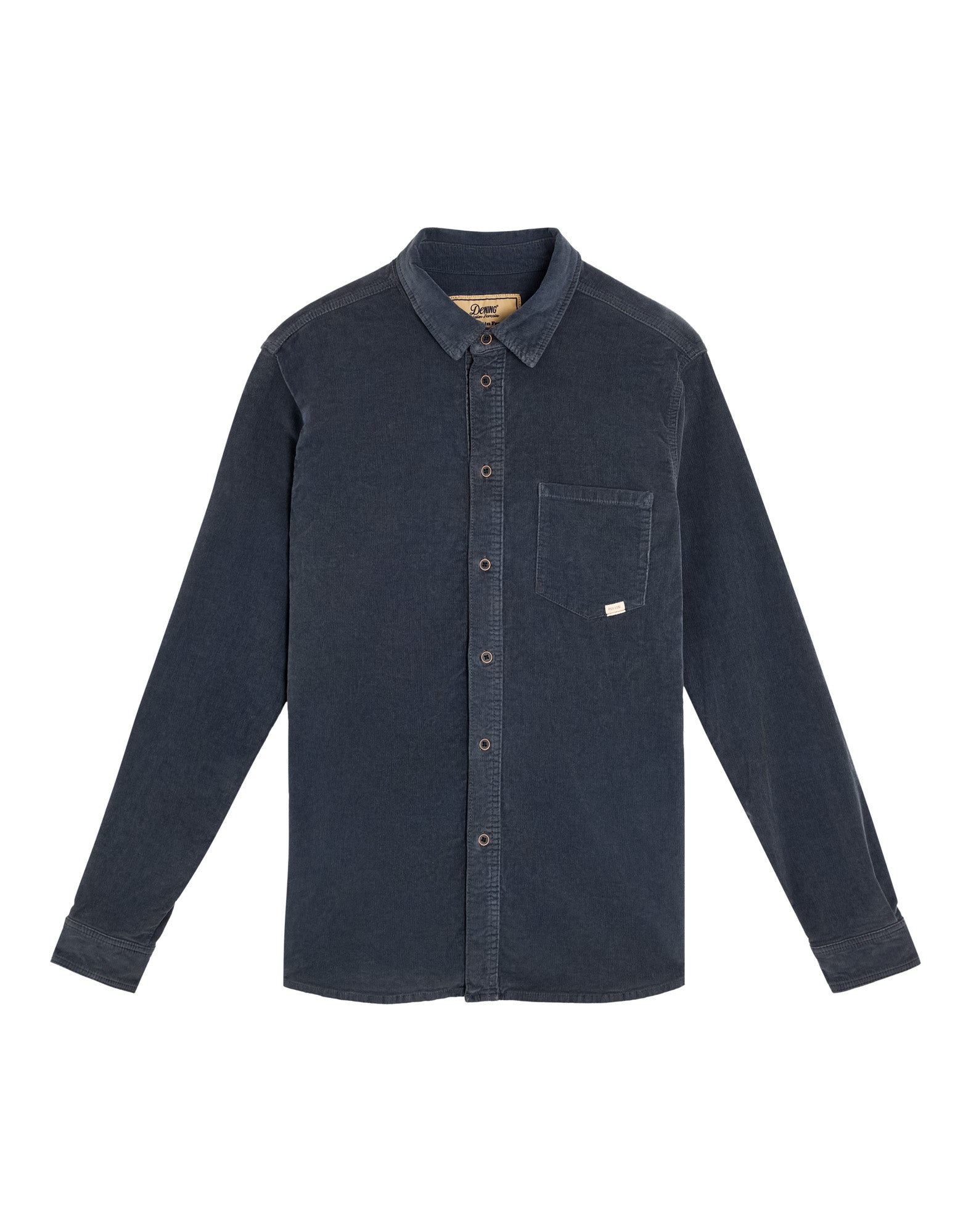 chemise velours deepnight PULLIN en cotton