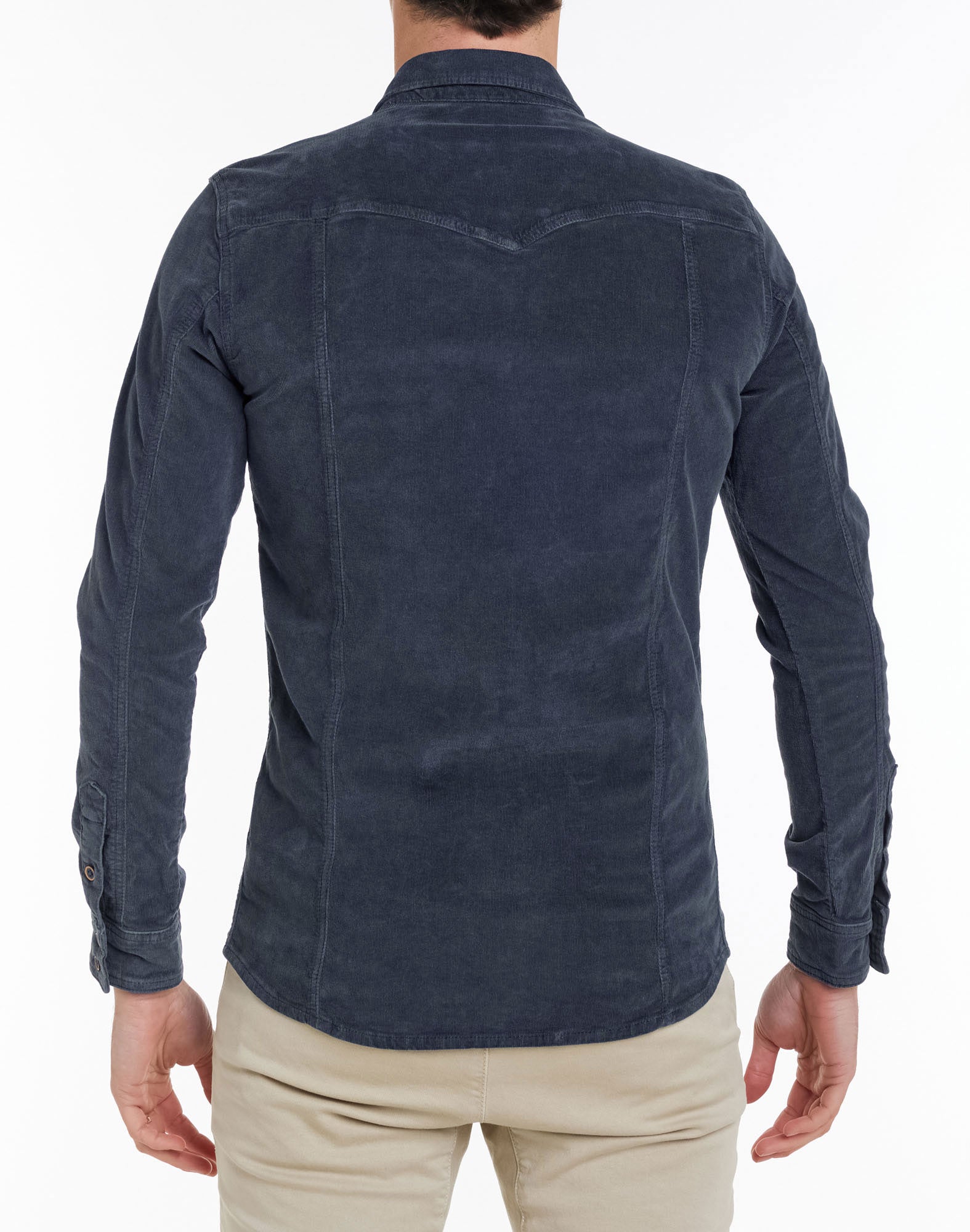 chemise velours deepnight PULLIN en cotton