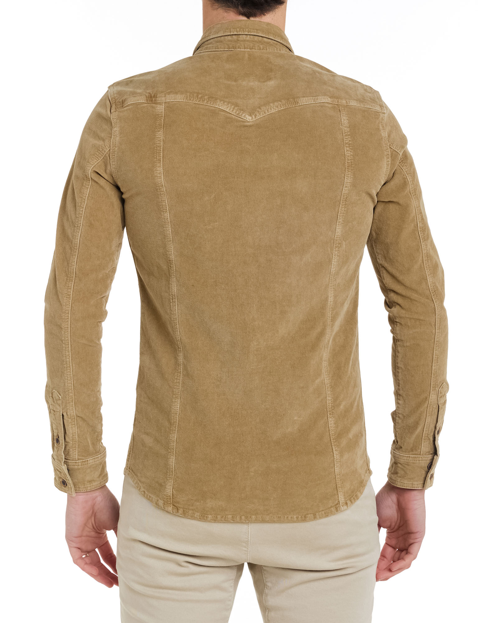 chemise velours desert PULLIN en cotton
