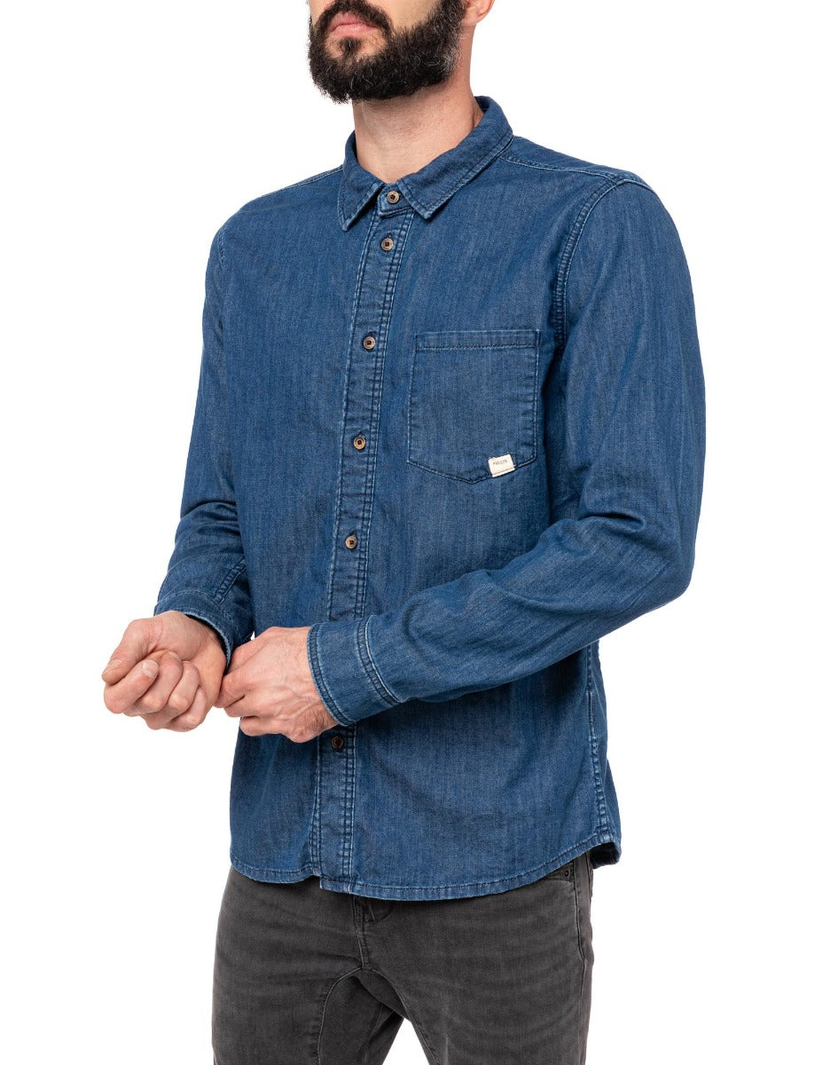 chemise mixte vintage PULLIN en coton