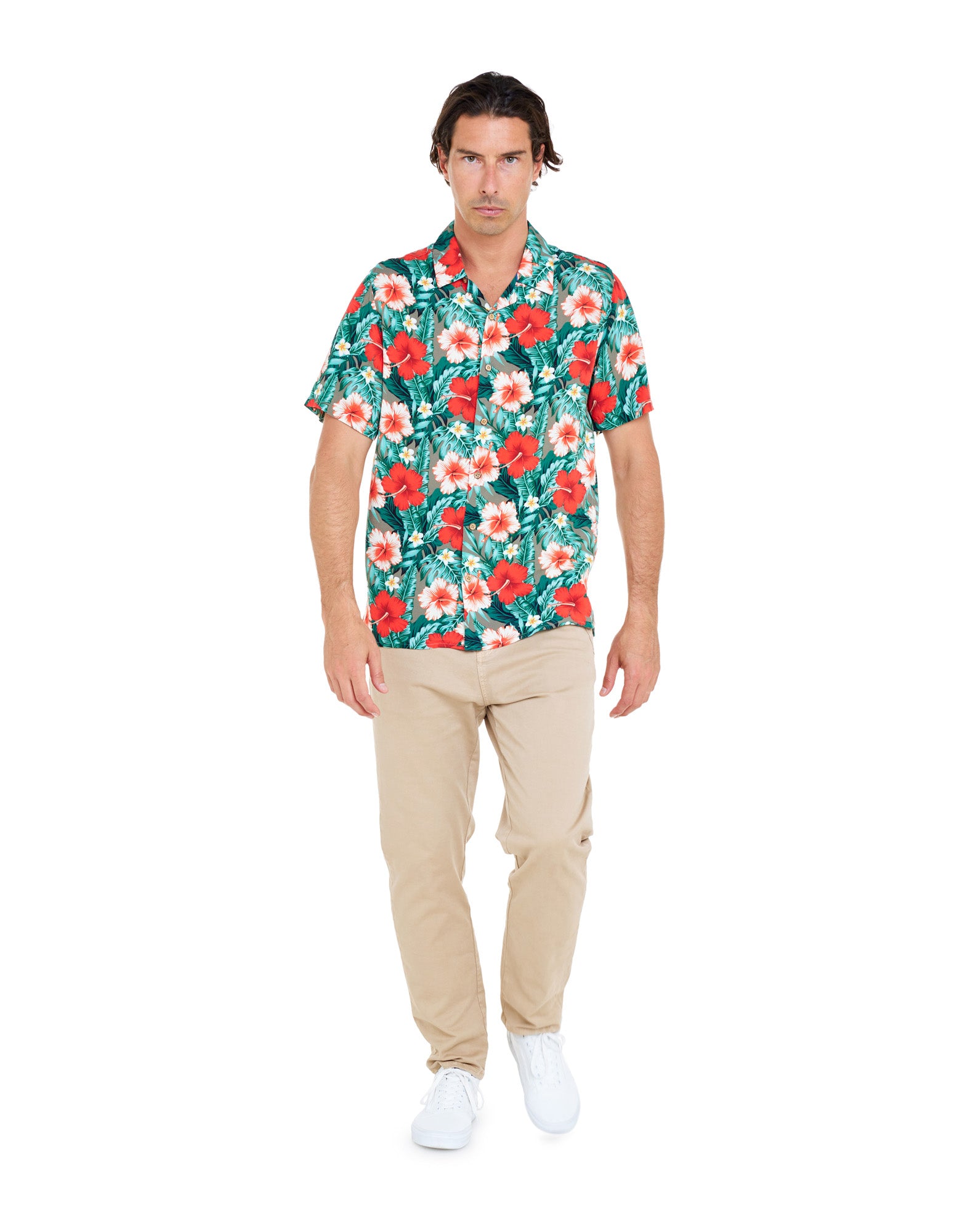 chemise hawaïenne backdoor PULLIN en viscose