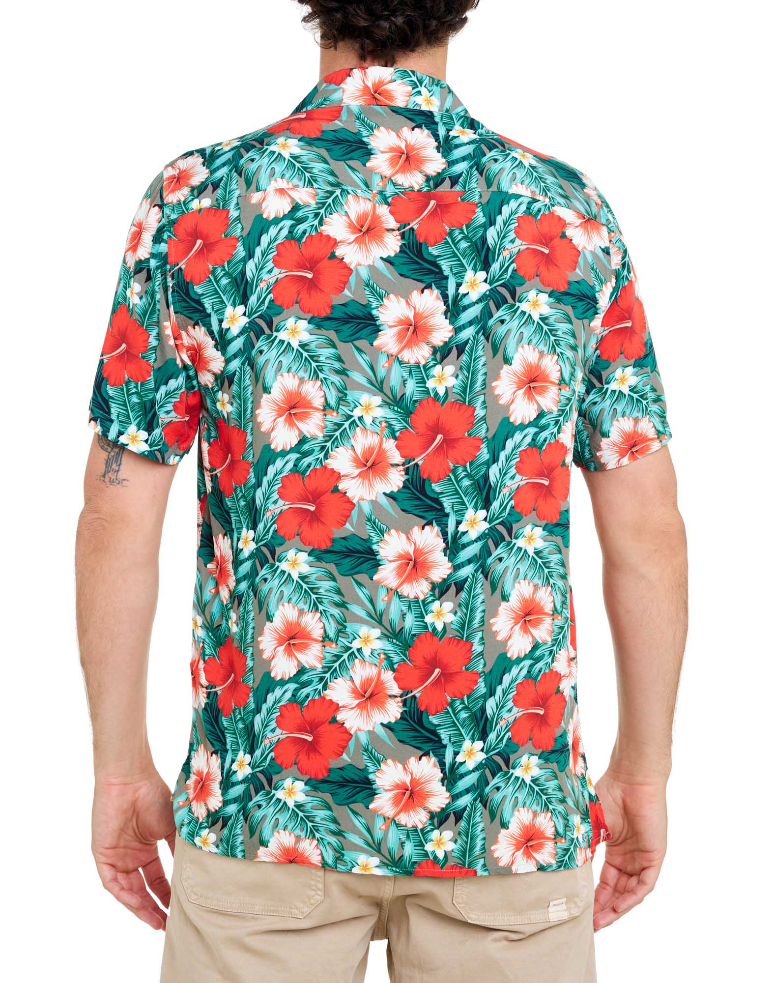 chemise hawaïenne backdoor PULLIN en viscose