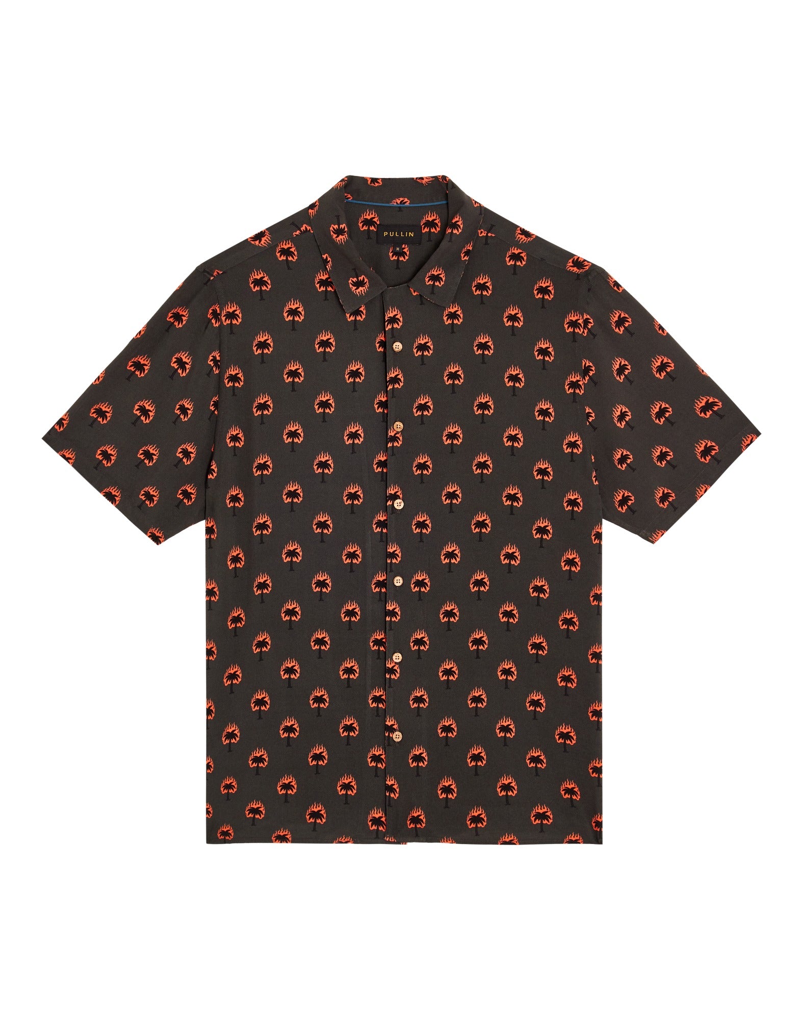 chemise hawaïenne burning PULLIN en viscose
