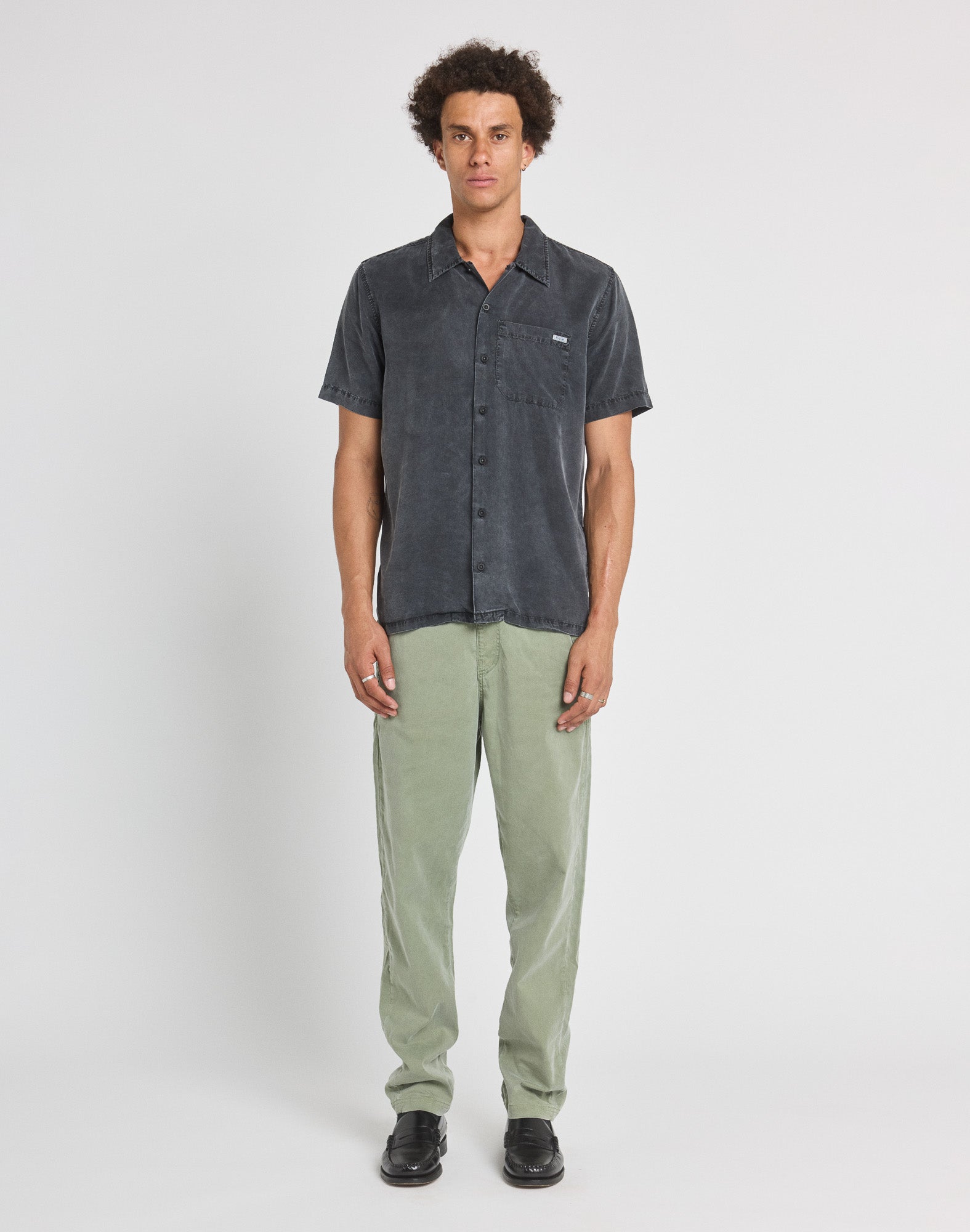 chemise manches courtes cool black PULLIN