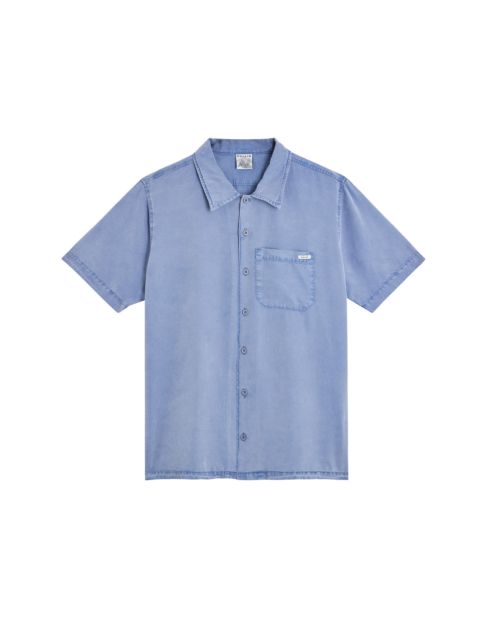 chemise manches courtes cool blue PULLIN
