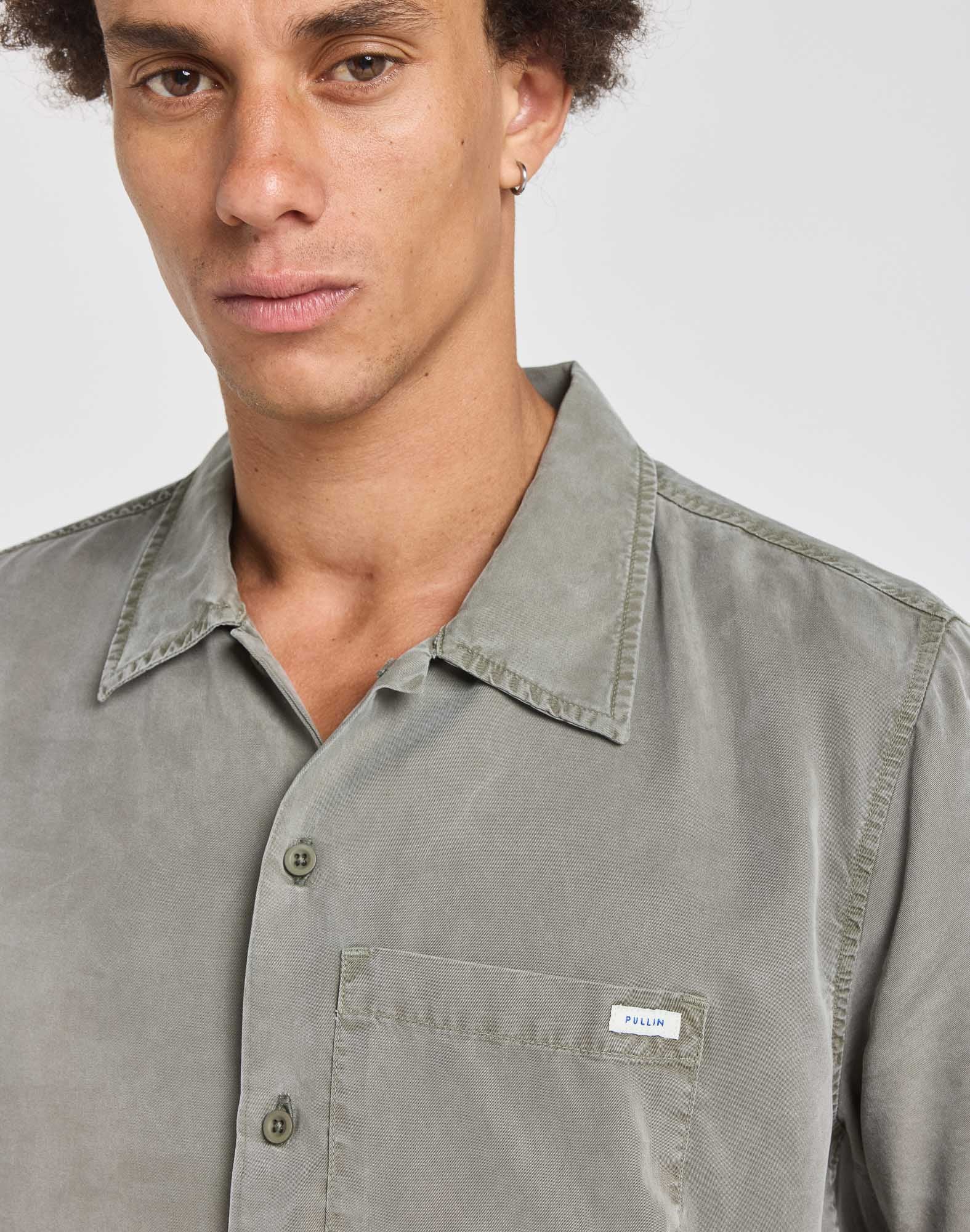 chemise manches courtes cool leaf PULLIN