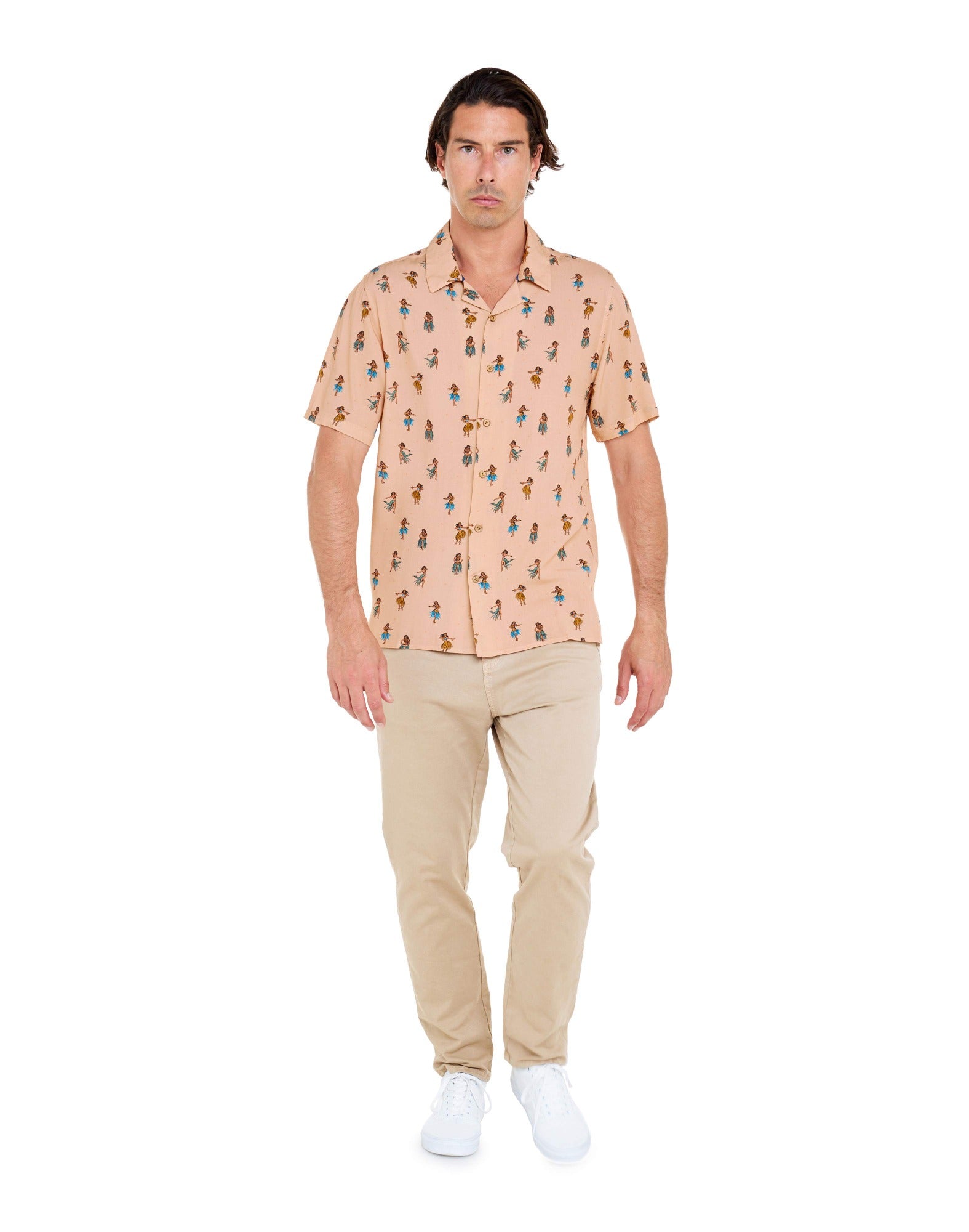 chemise hawaïenne hgirls PULLIN en viscose