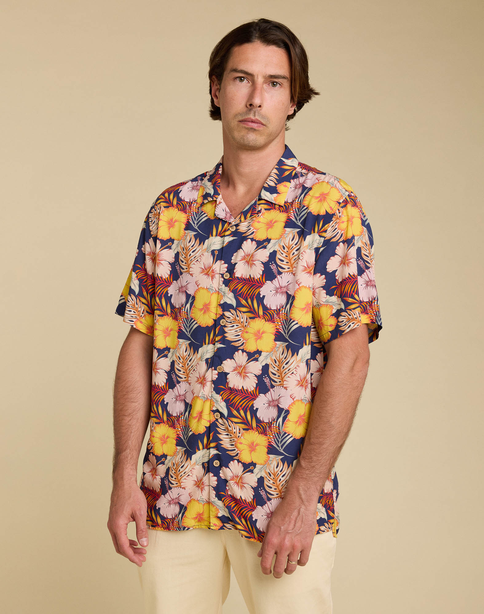 chemise hawaïenne kaiu PULLIN en viscose