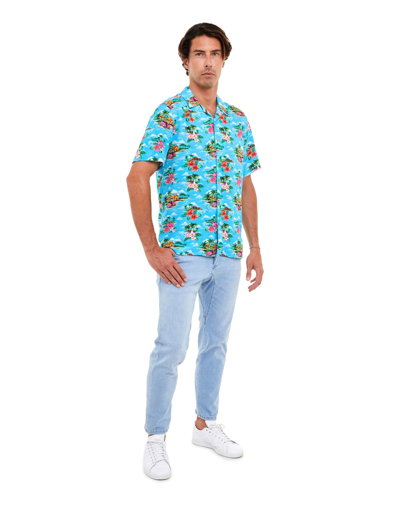chemise hawaïenne kalaoa PULLIN en viscose