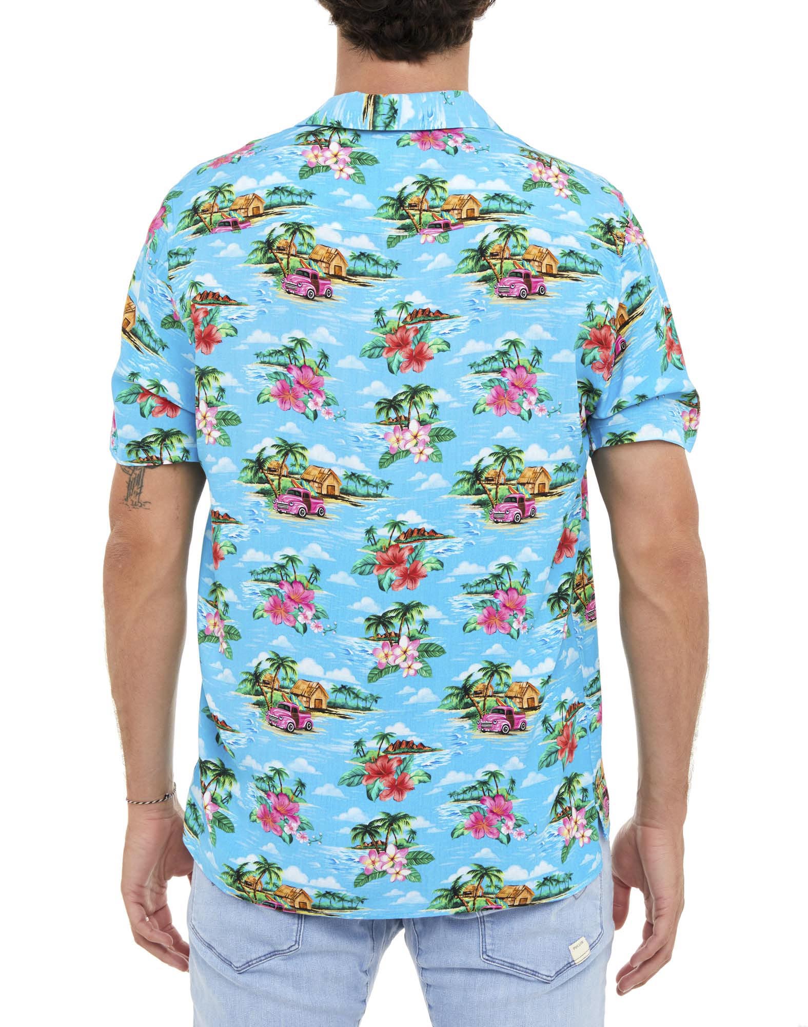 chemise hawaïenne kalaoa PULLIN en viscose