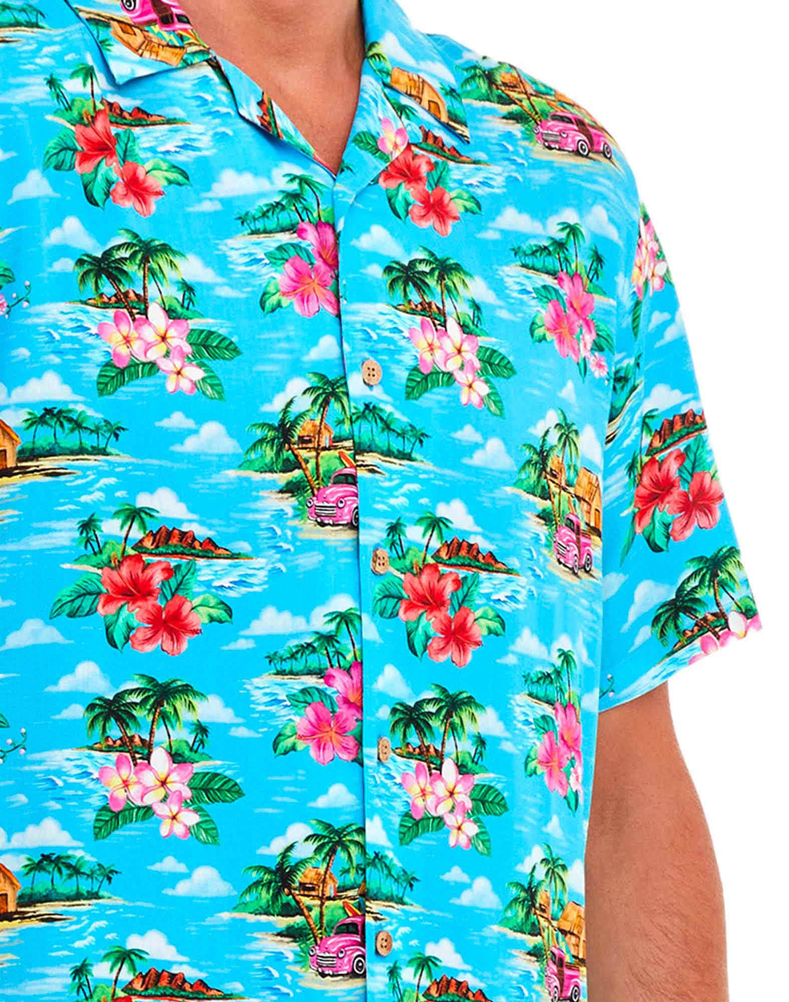 chemise hawaïenne kalaoa PULLIN en viscose
