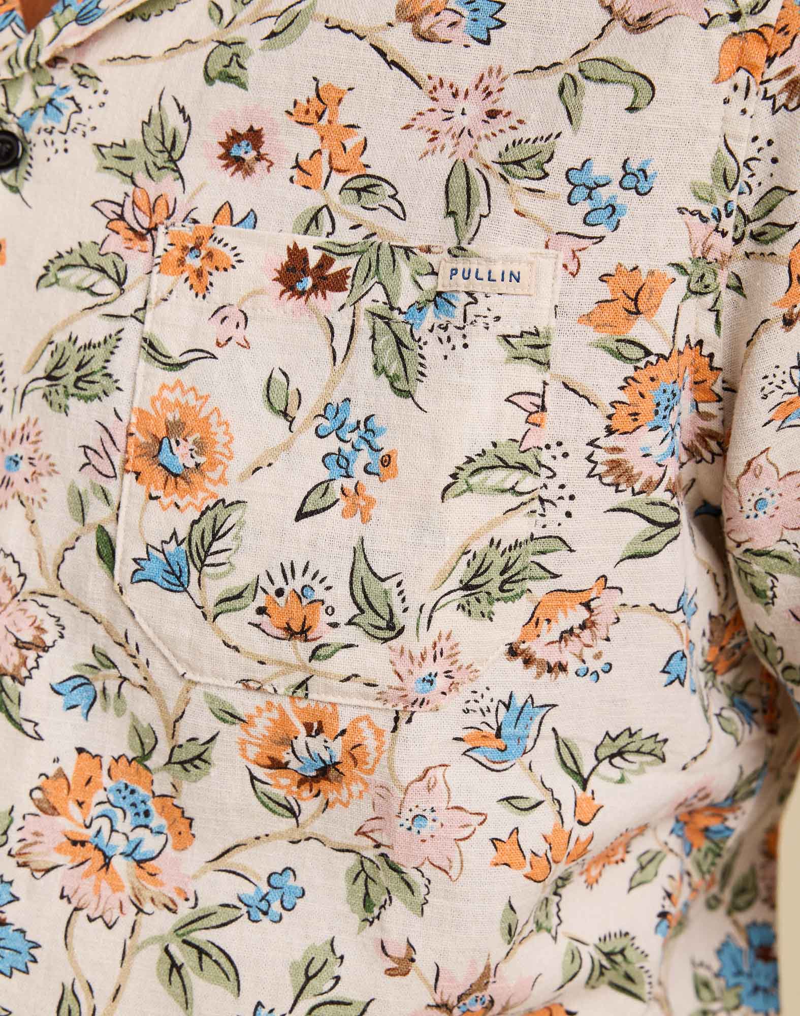 chemise hawaïenne linsantana PULLIN en coton