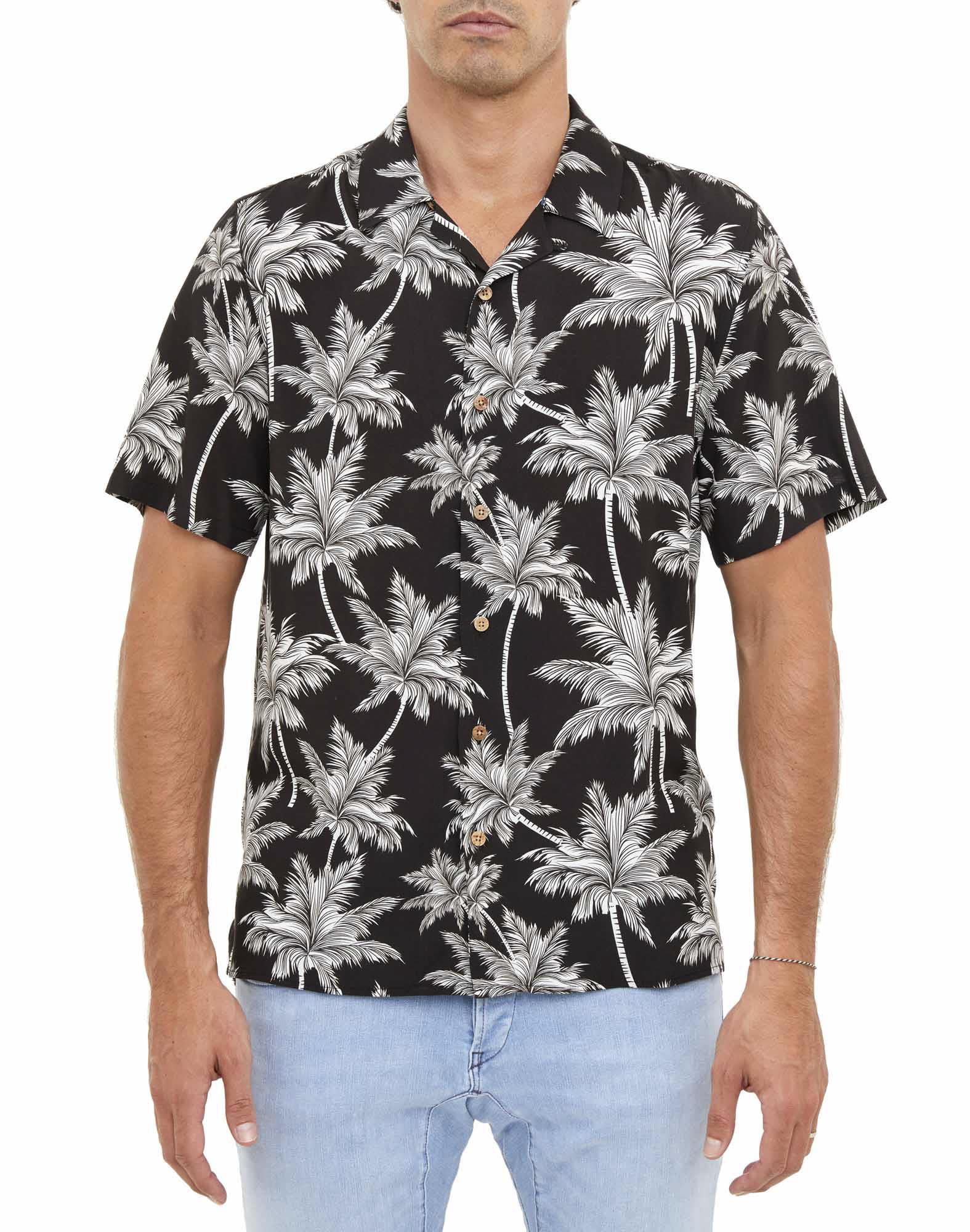 chemise hawaïenne macabou PULLIN en viscose