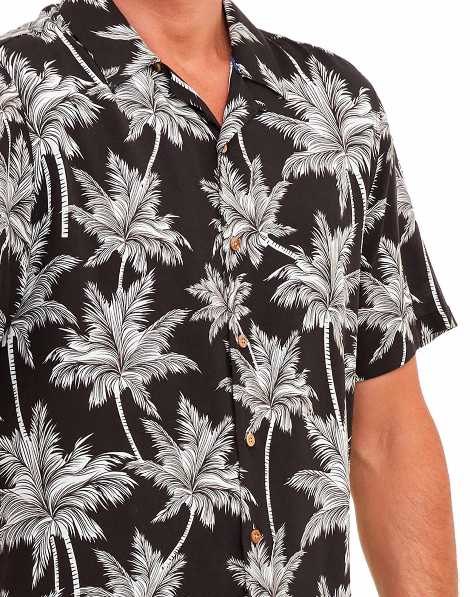 chemise hawaïenne macabou PULLIN en viscose