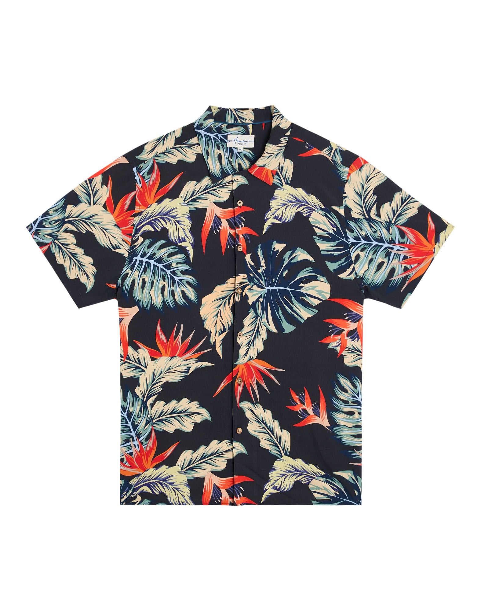 chemise hawaïenne nightjungl PULLIN en viscose