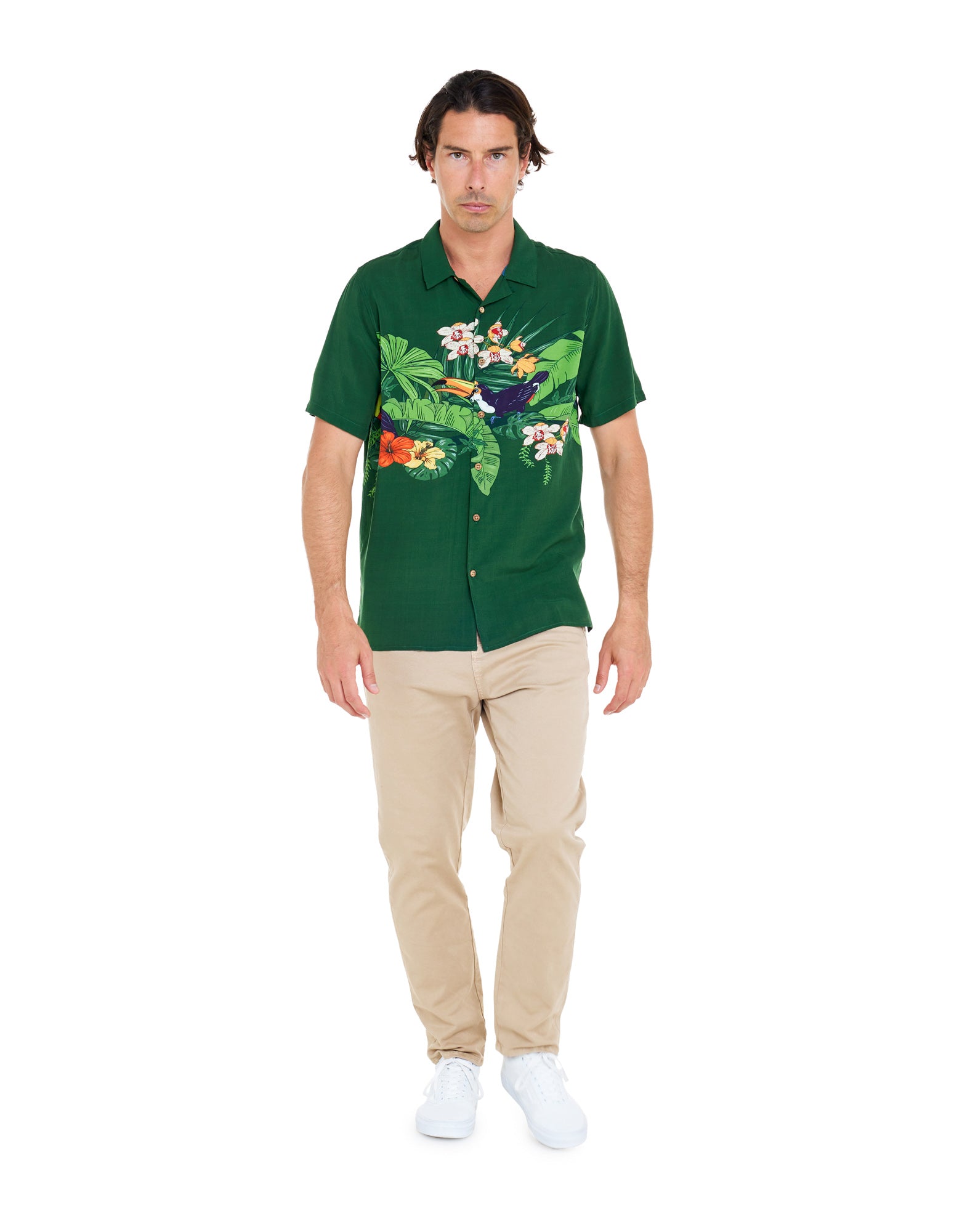 chemise hawaïenne papeete PULLIN en viscose