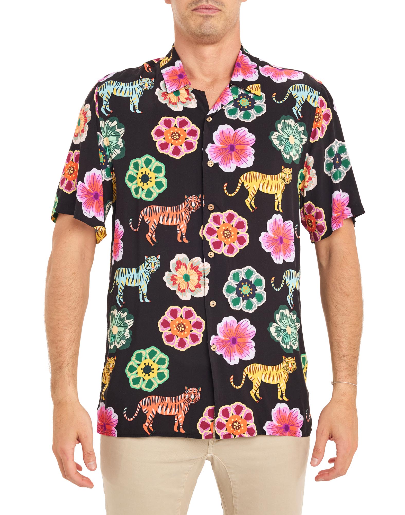 chemise hawaïenne roar PULLIN en viscose