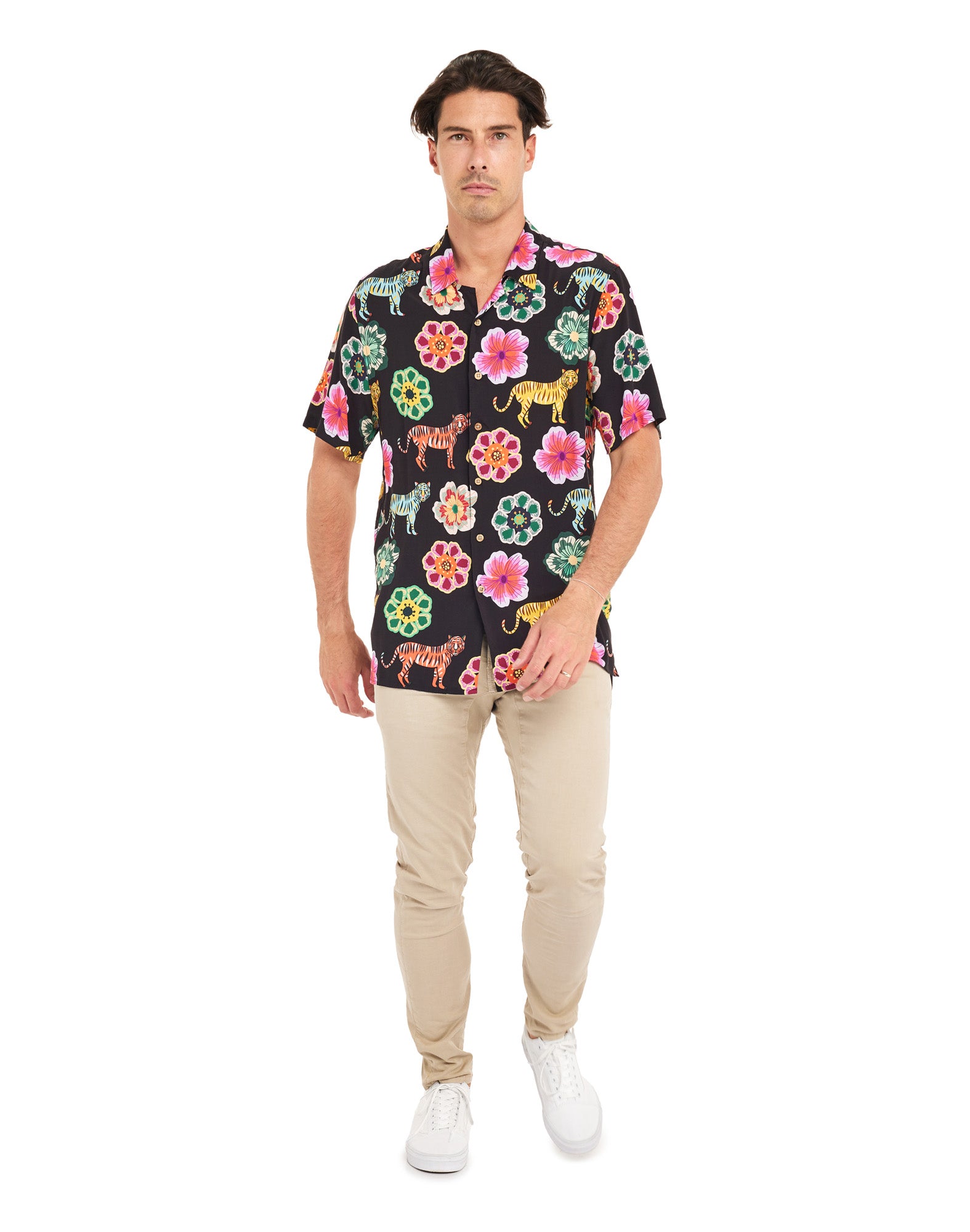 chemise hawaïenne roar PULLIN en viscose