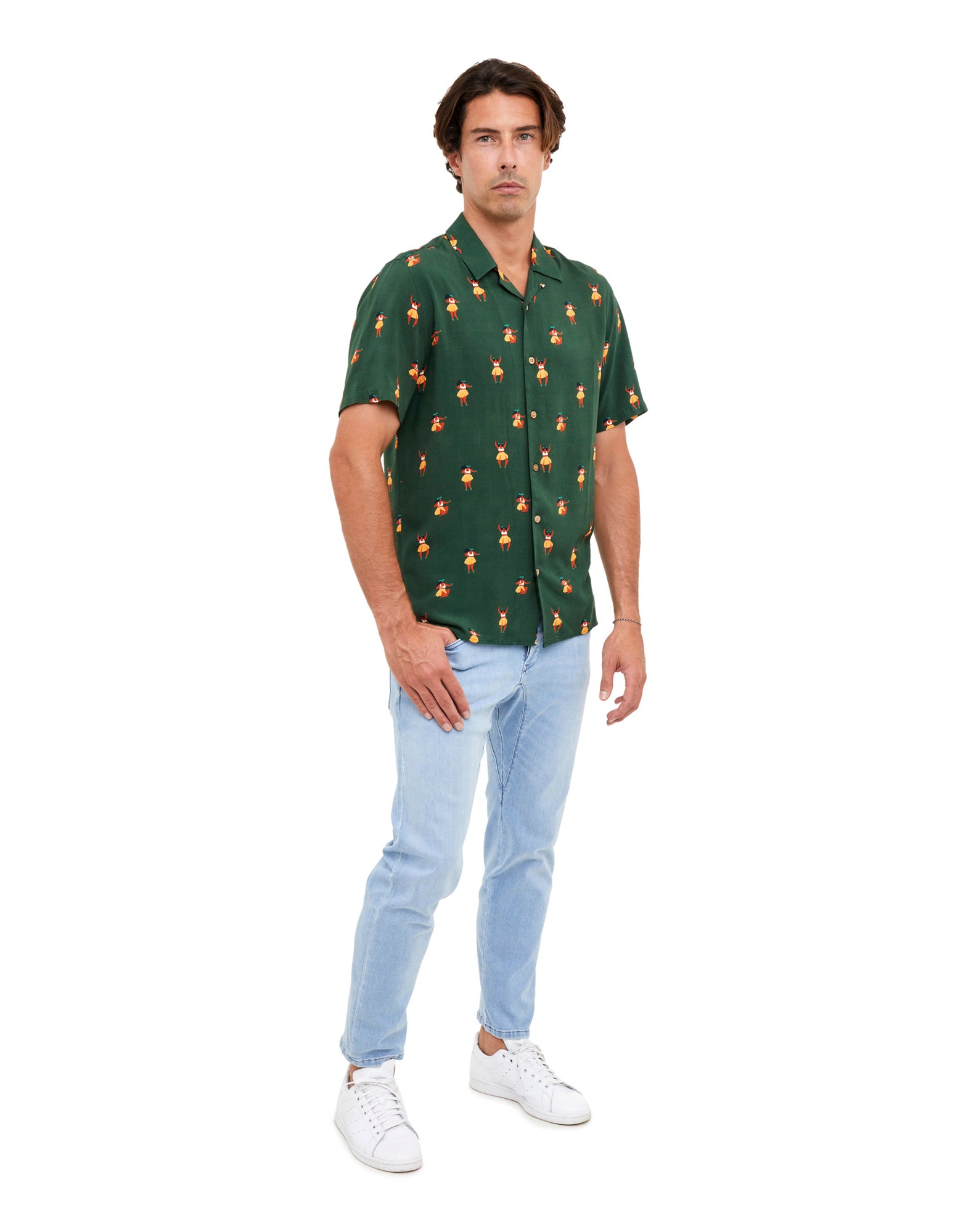 chemise hawaïenne shakalaka PULLIN en viscose