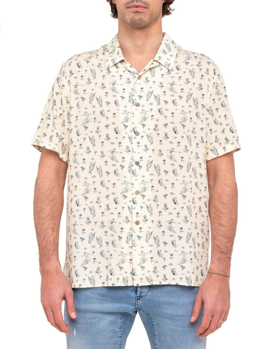 chemise manches courtes wavebabe PULLIN en coton