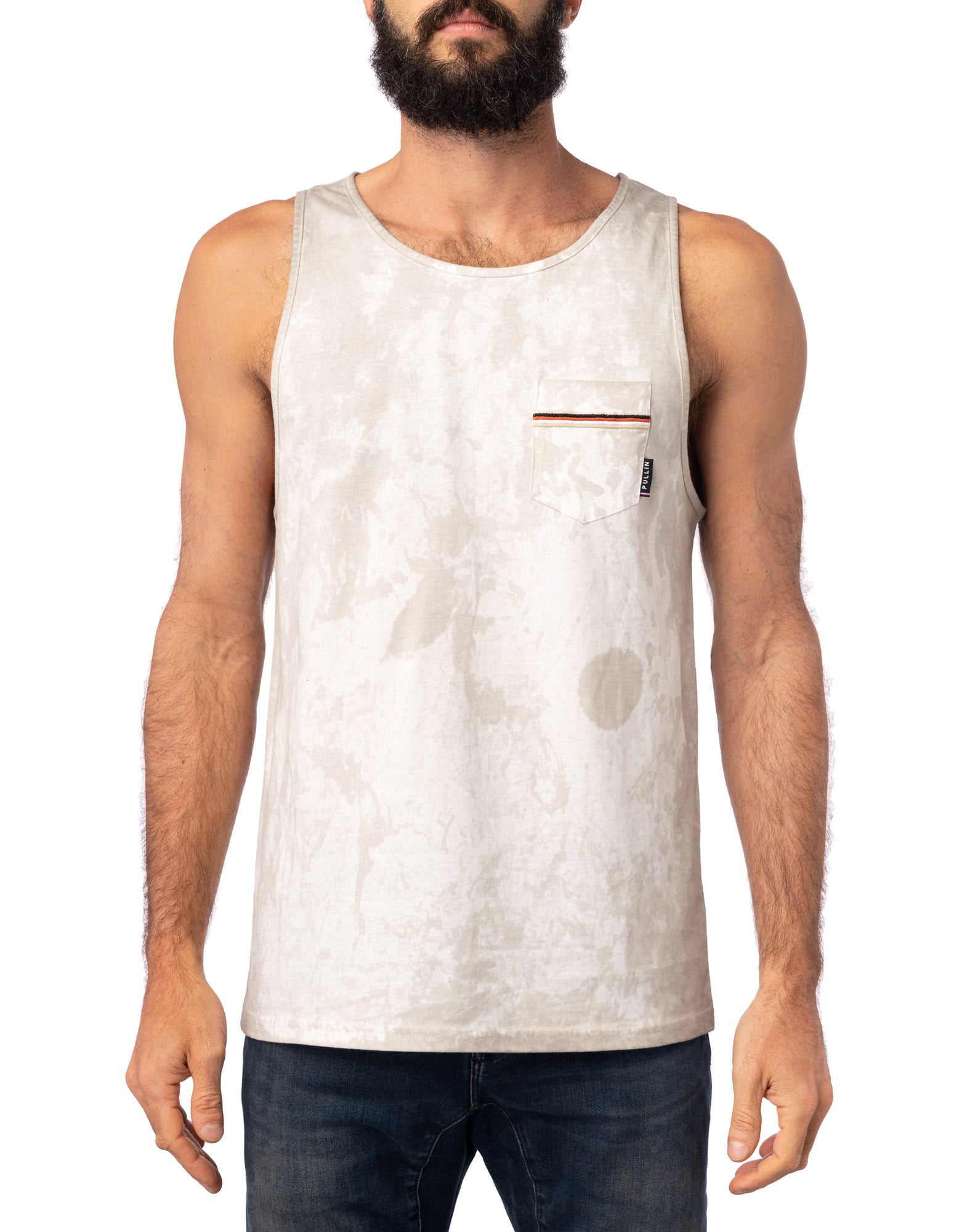 debardeur homme dove PULLIN en coton