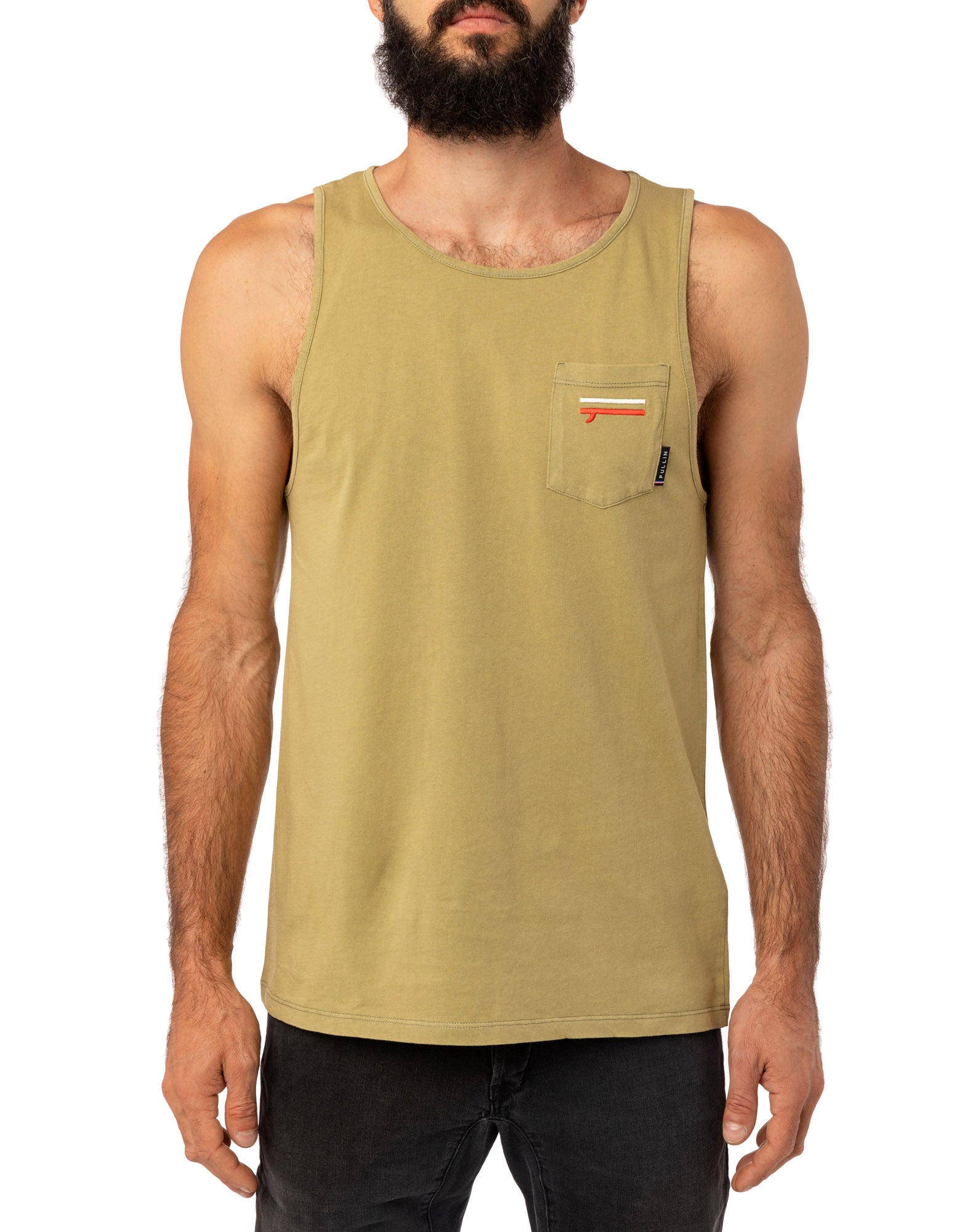 débardeur homme herb PULLIN en coton