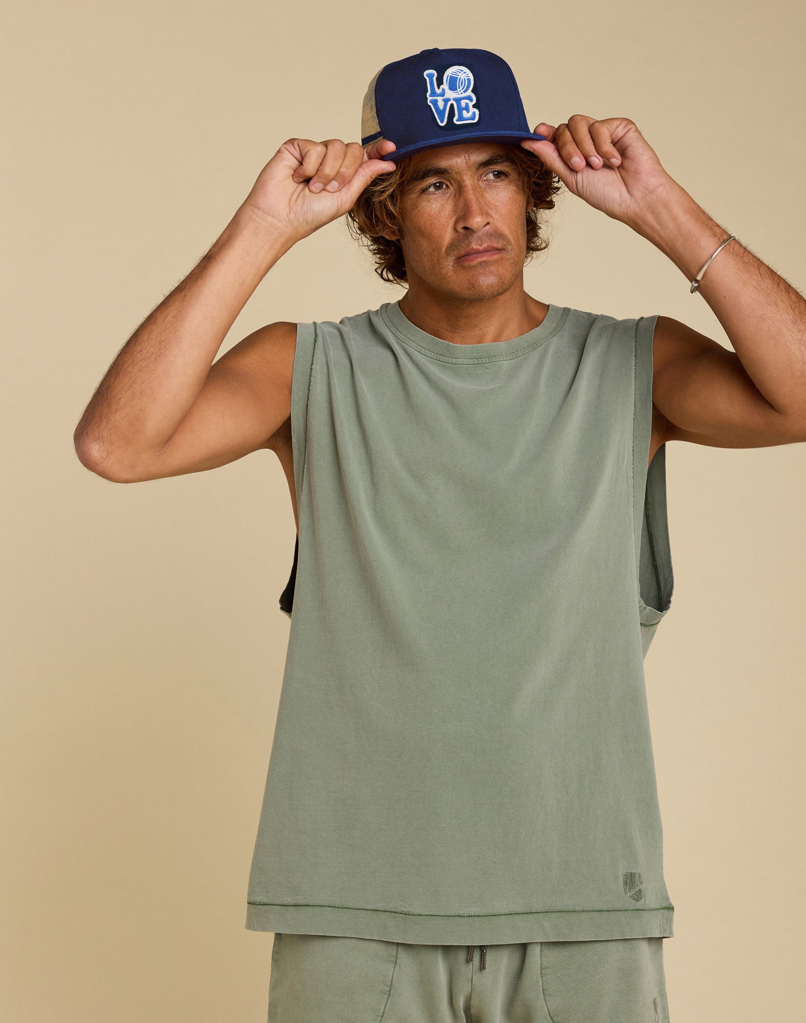 debardeur bronze PULLIN en coton