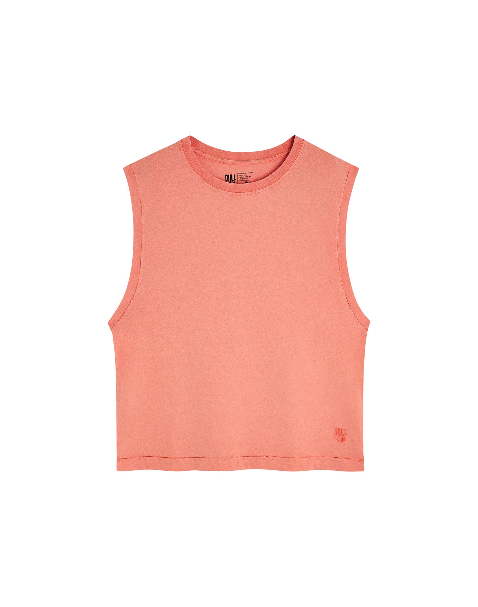 debardeur flamingo PULLIN en coton