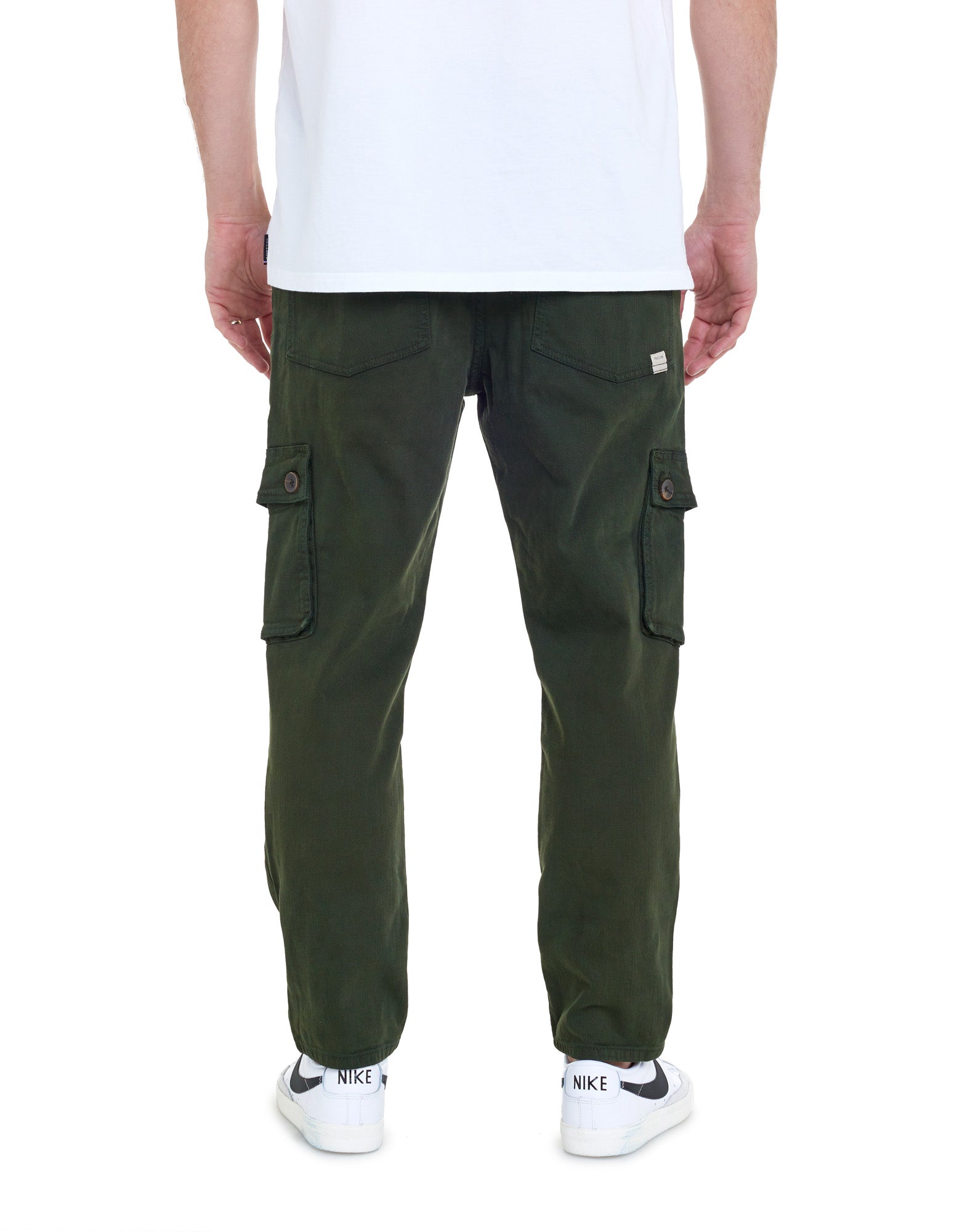 pantalon cargo forest PULLIN en coton