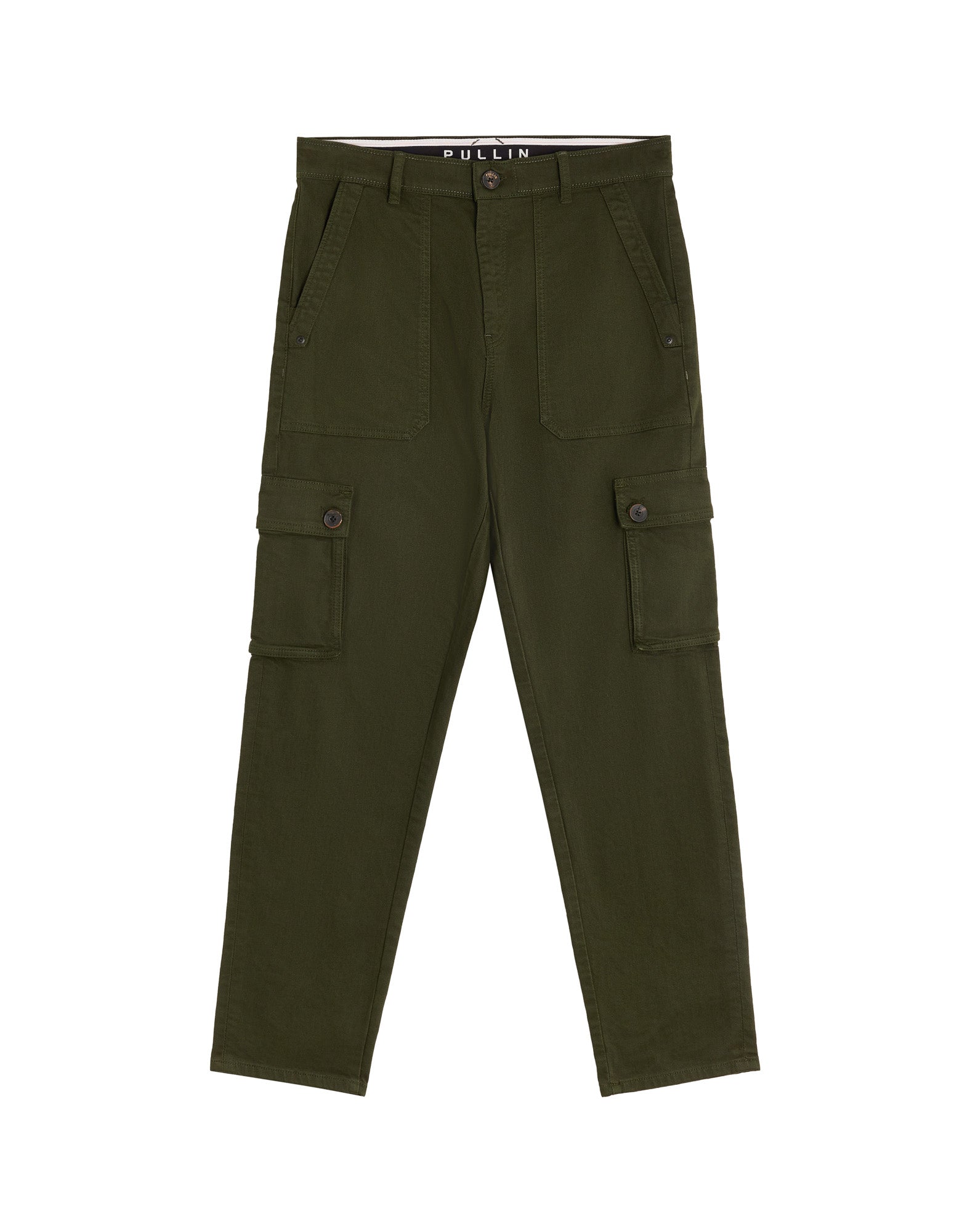 pantalon cargo forest PULLIN en coton