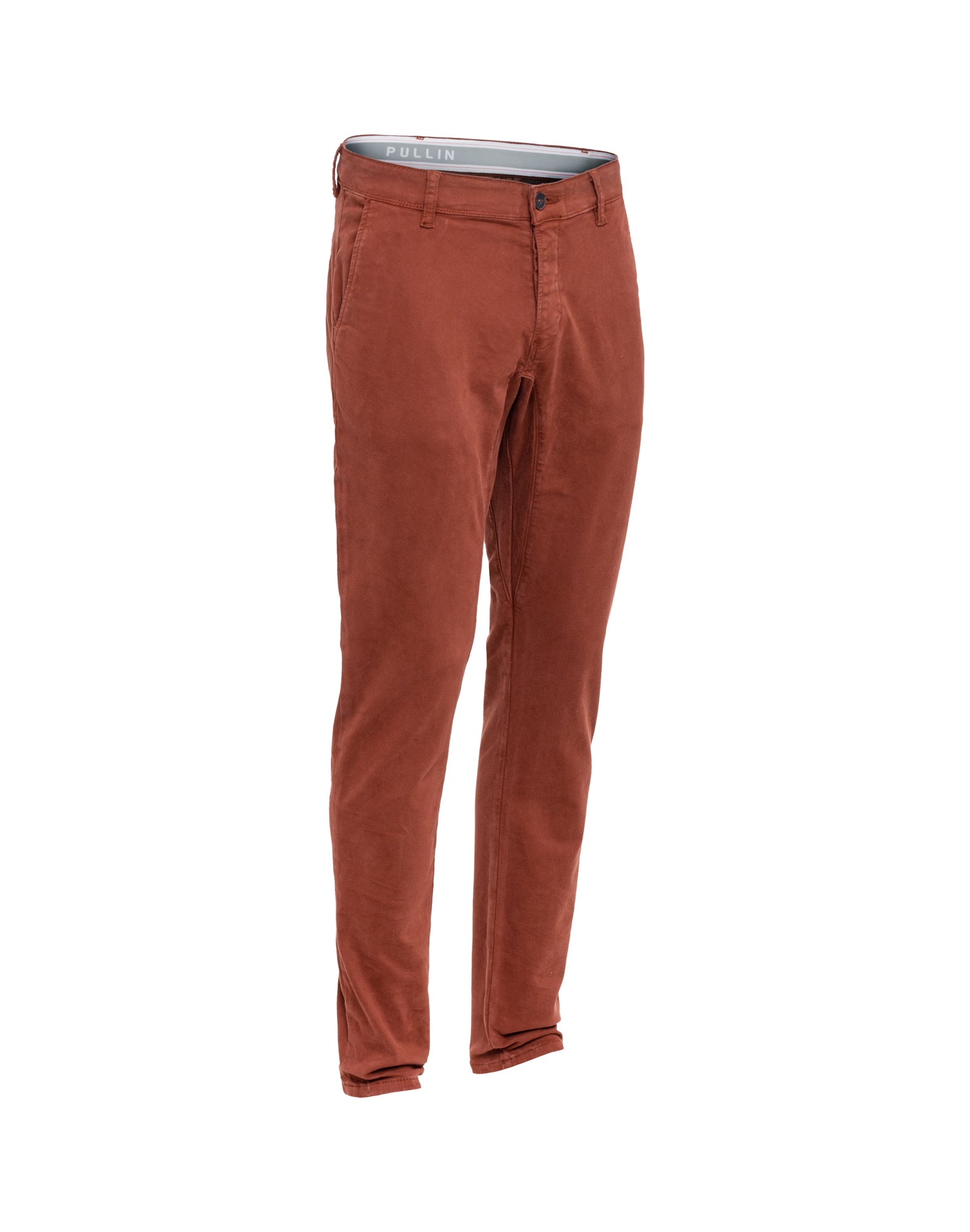 pantalon homme chino brick PULLIN en coton