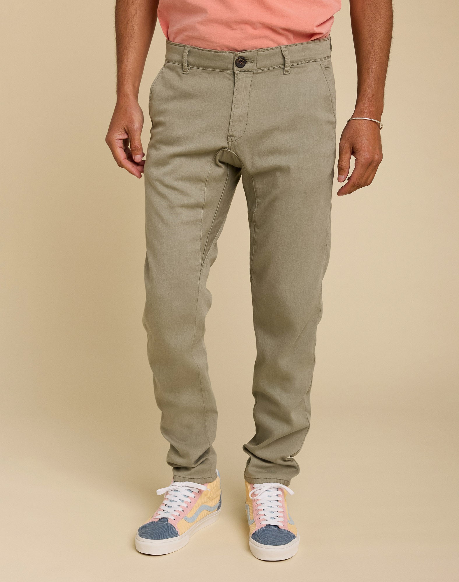 pantalon chino caly PULLIN en tencel