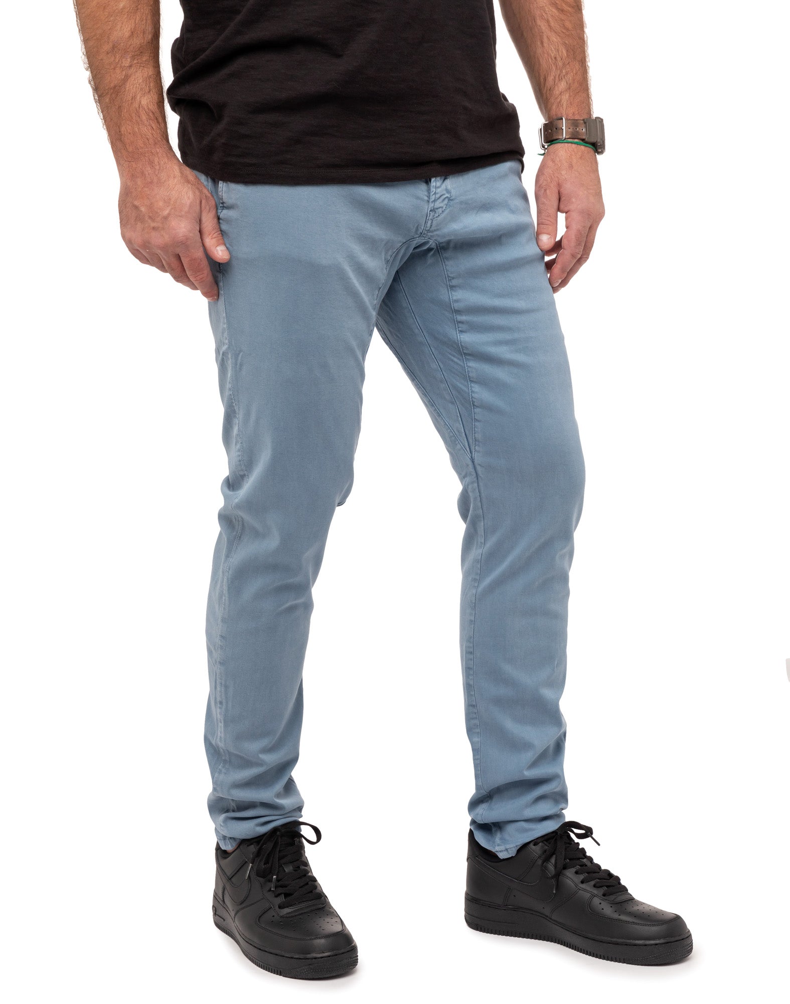 dening chino celeste PULLIN en coton