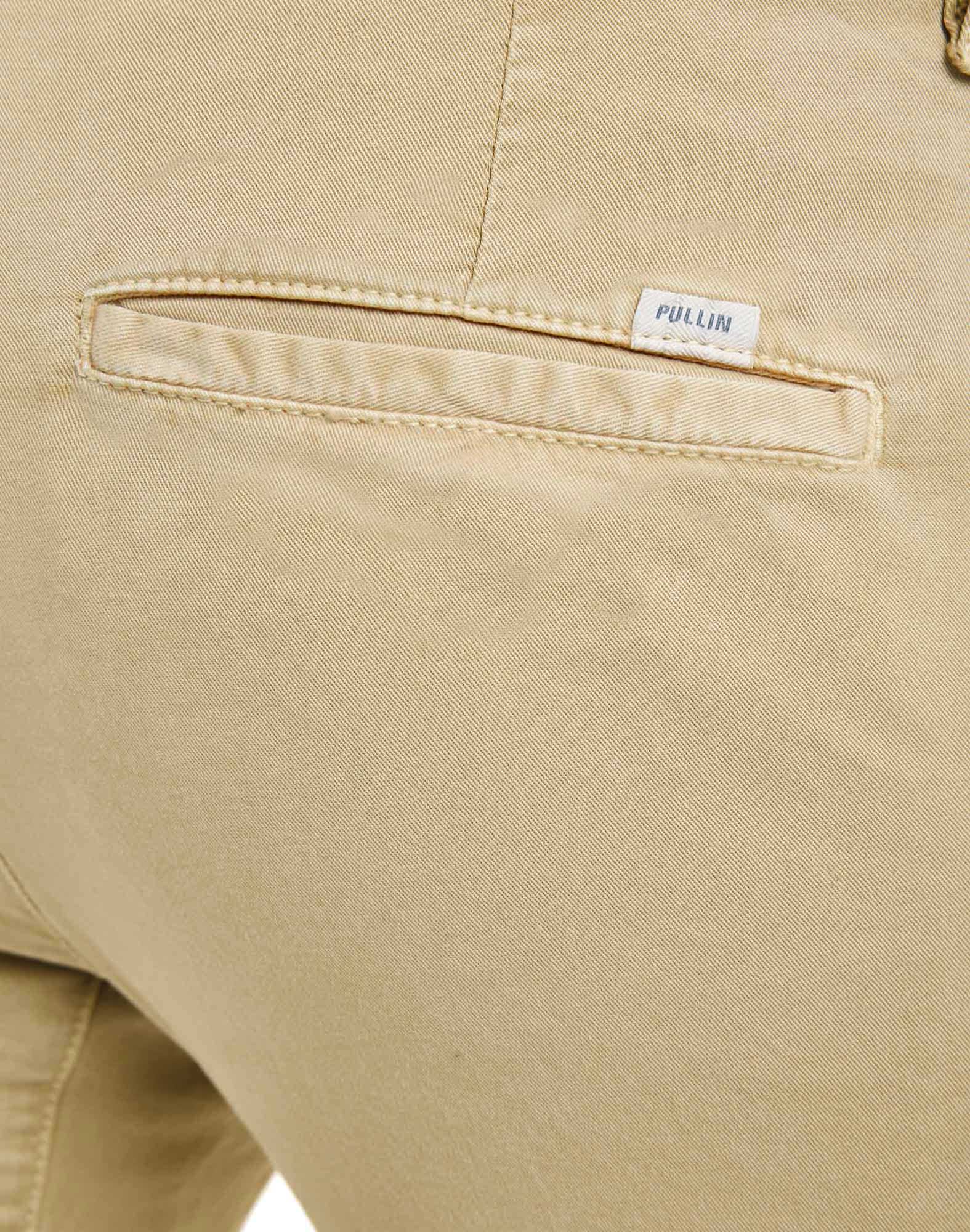 pantalon chino cream PULLIN en coton