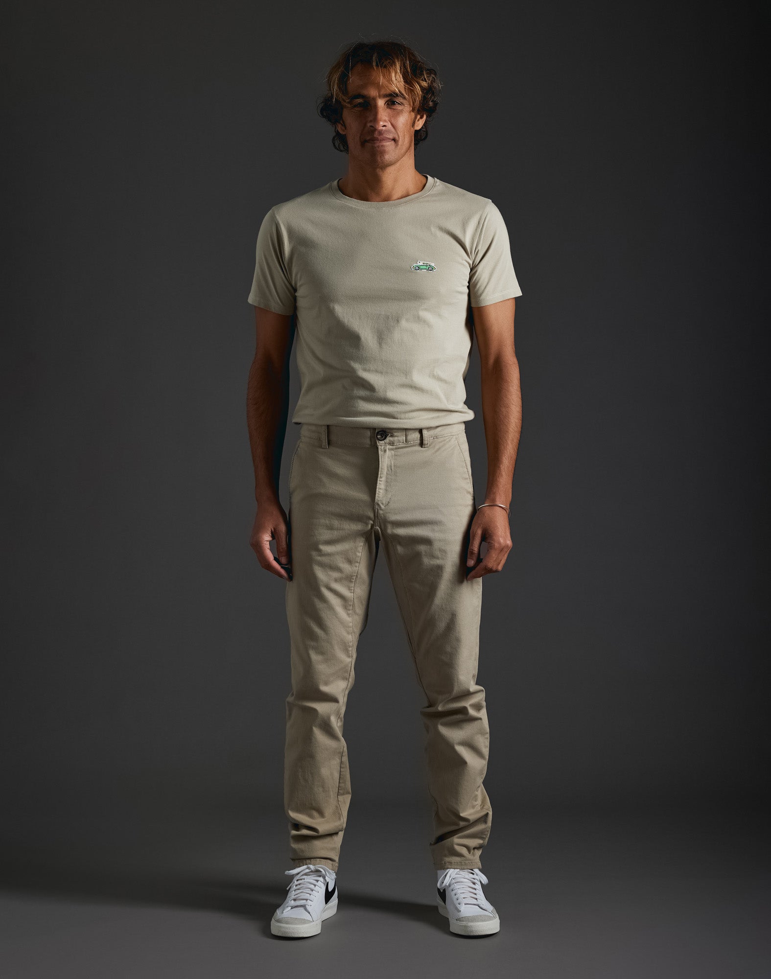 pantalon chino criminal PULLIN en coton