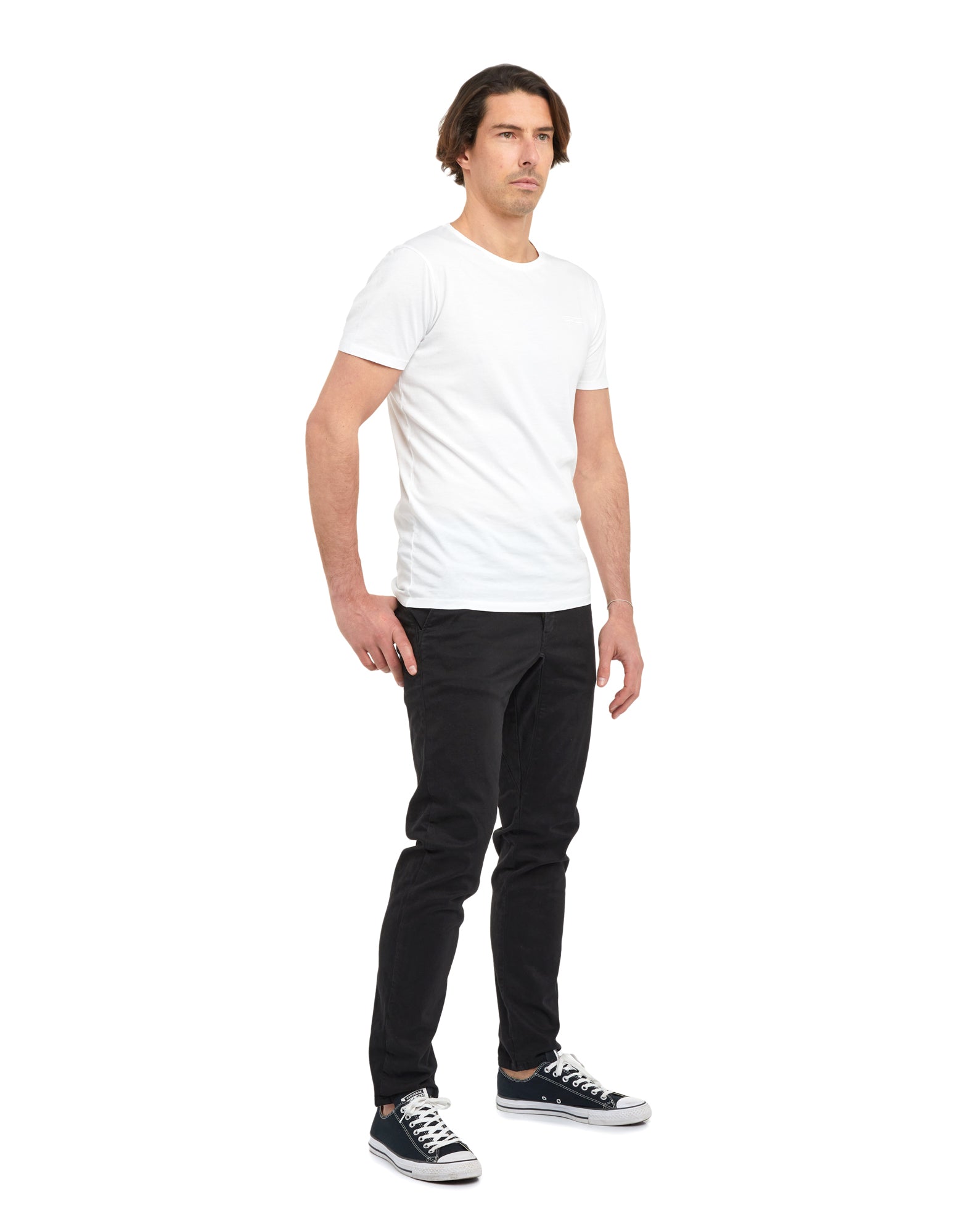 pantalon chino dark PULLIN en coton