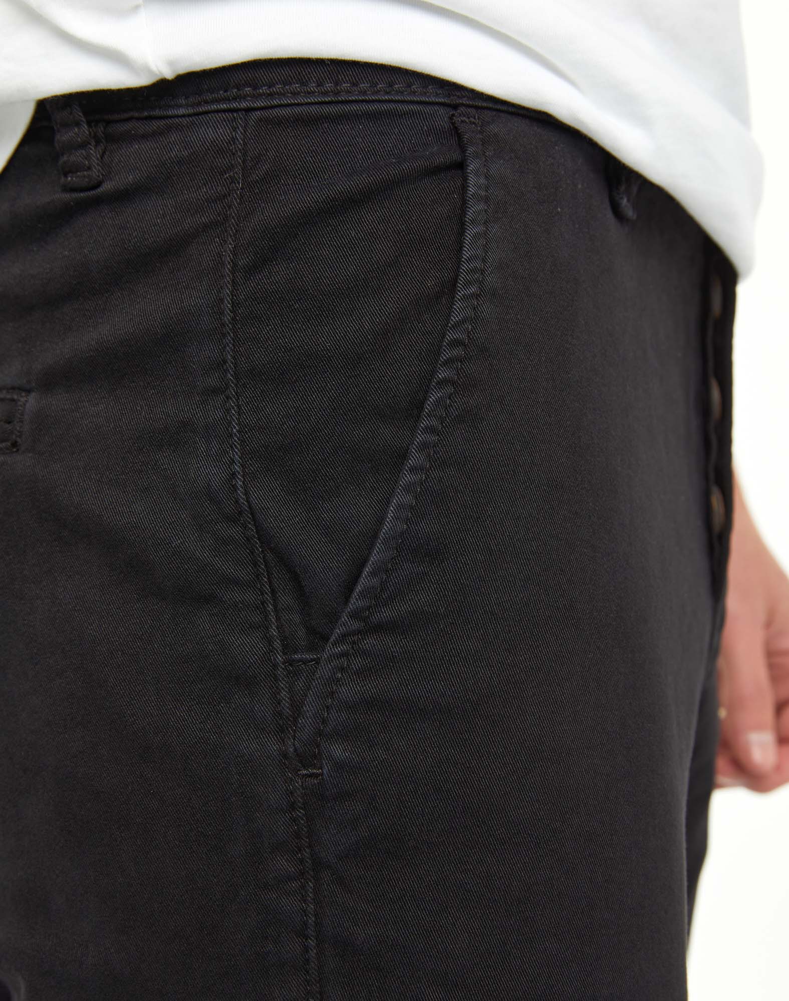 pantalon chino dark PULLIN en coton