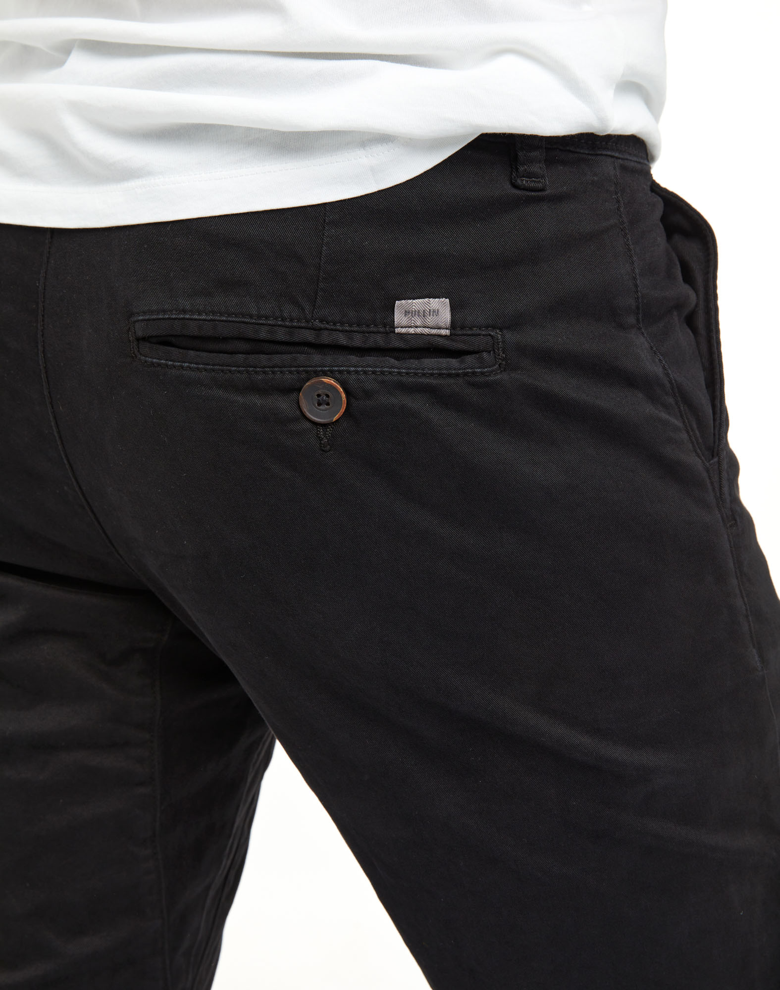 pantalon chino dark PULLIN en coton