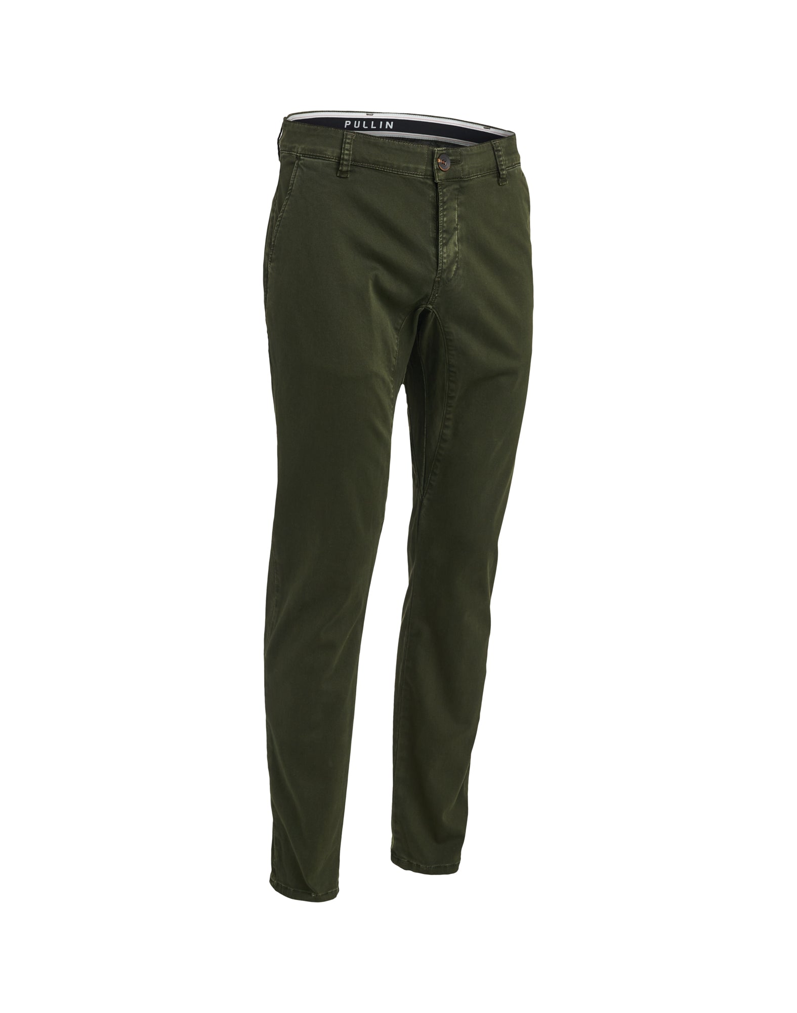 pantalon chino forest PULLIN en coton
