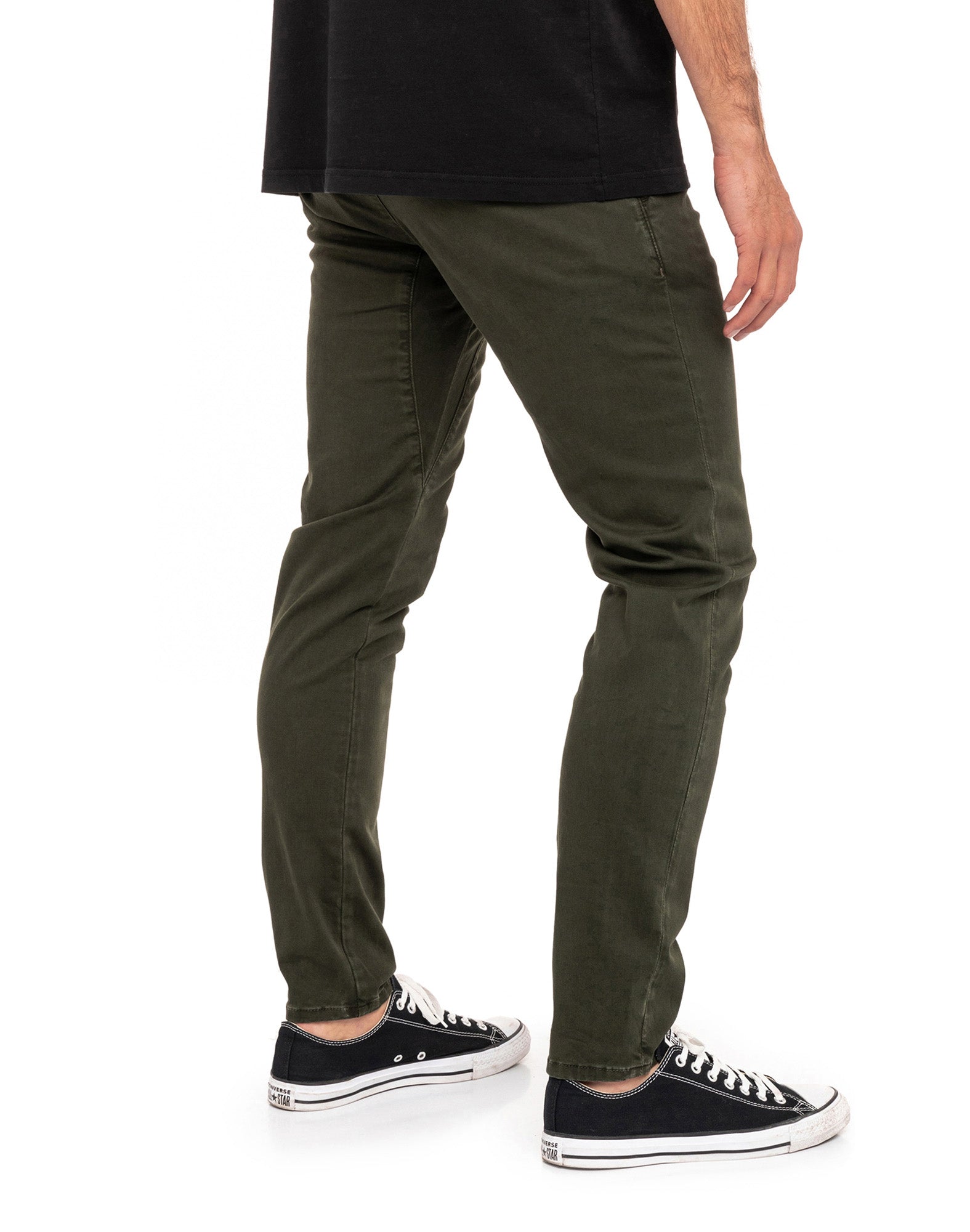pantalon chino forest PULLIN en coton