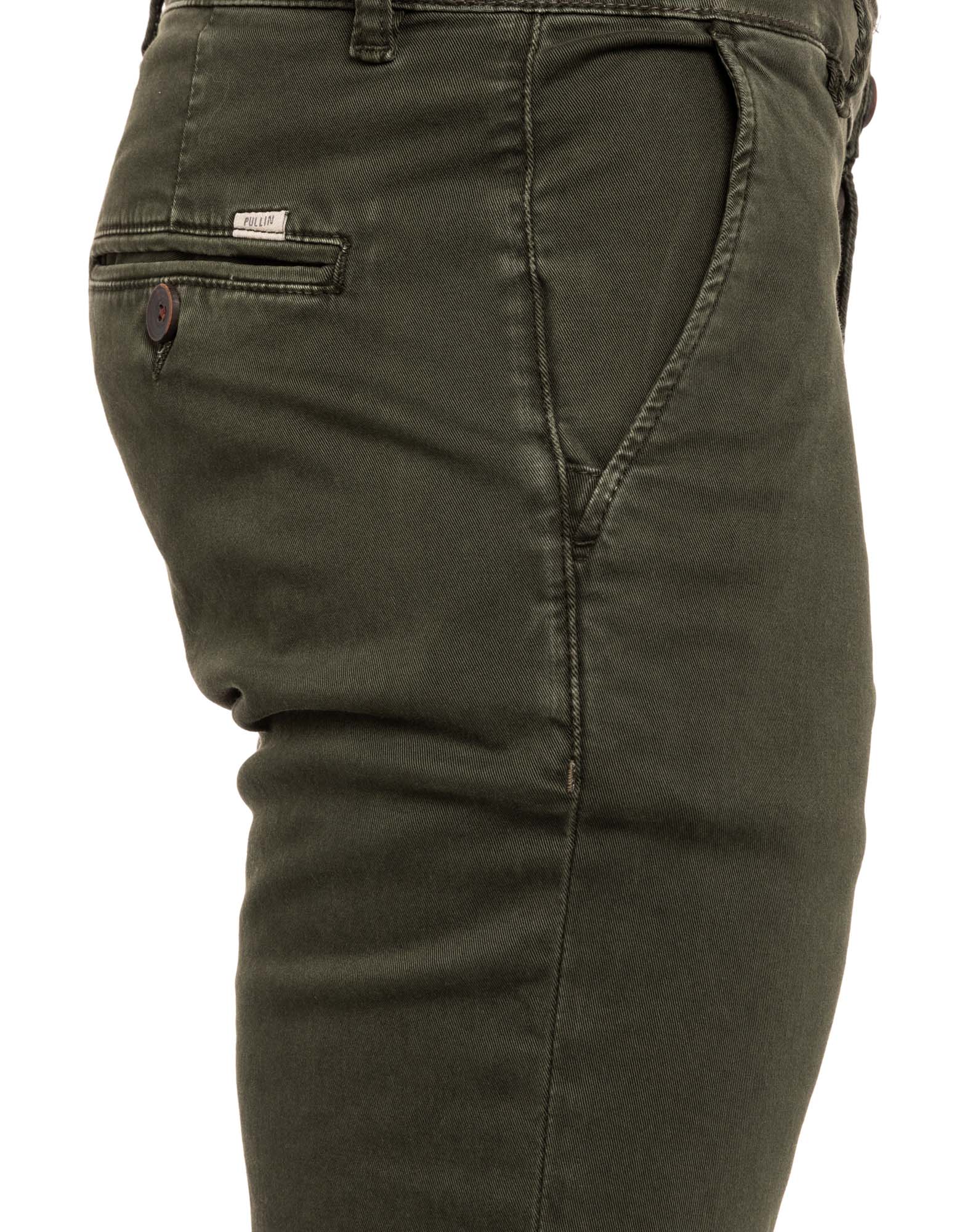 pantalon chino forest PULLIN en coton
