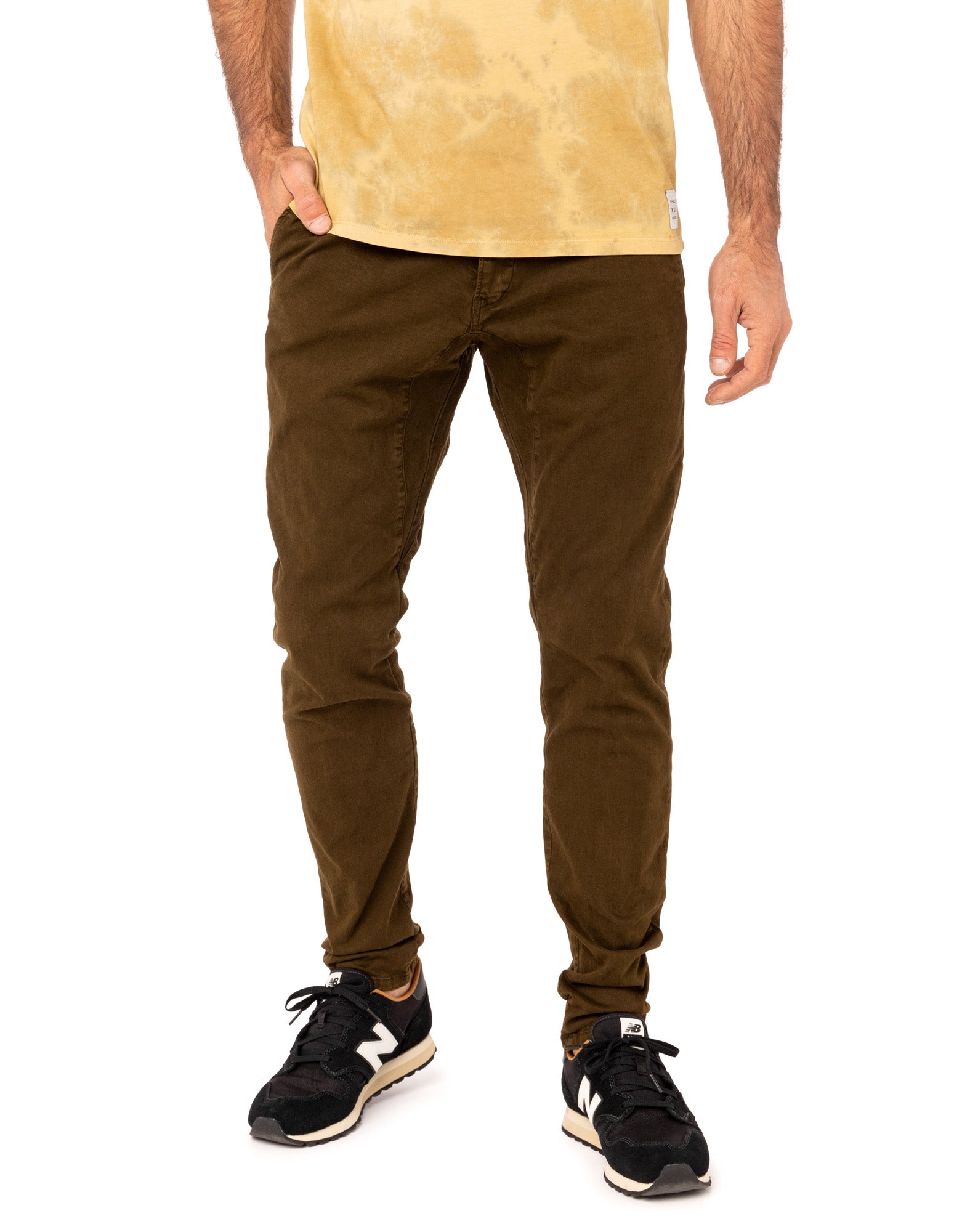 pantalon chino fossil PULLIN en coton