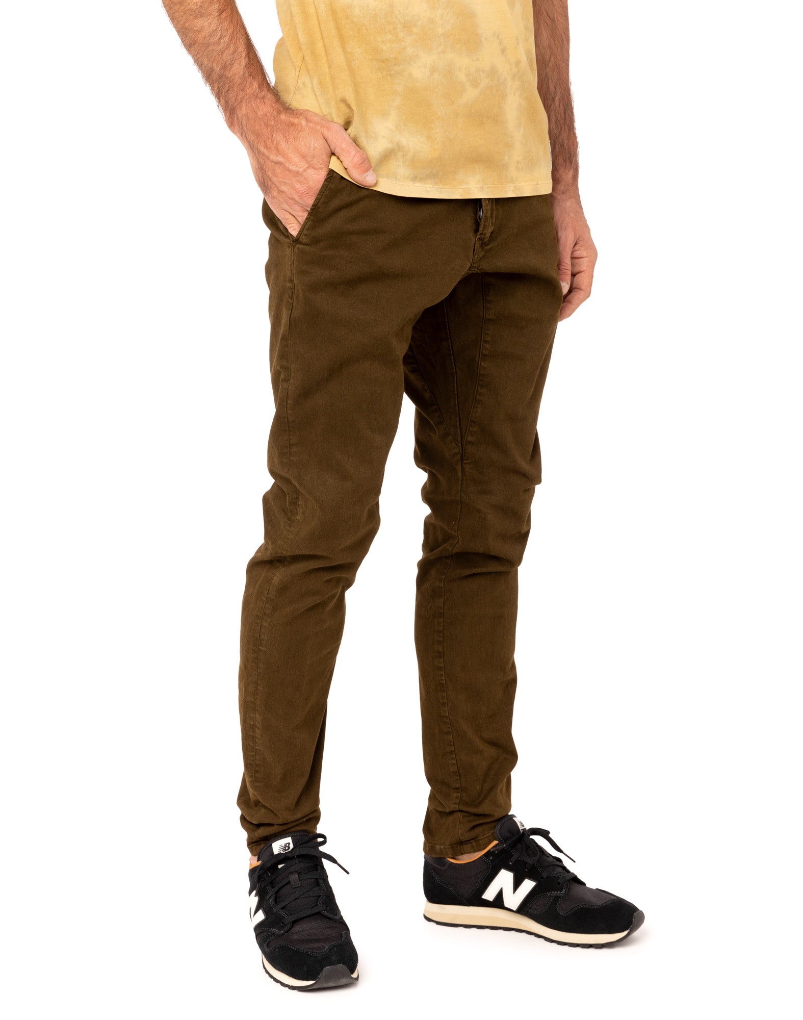 pantalon chino fossil PULLIN en coton