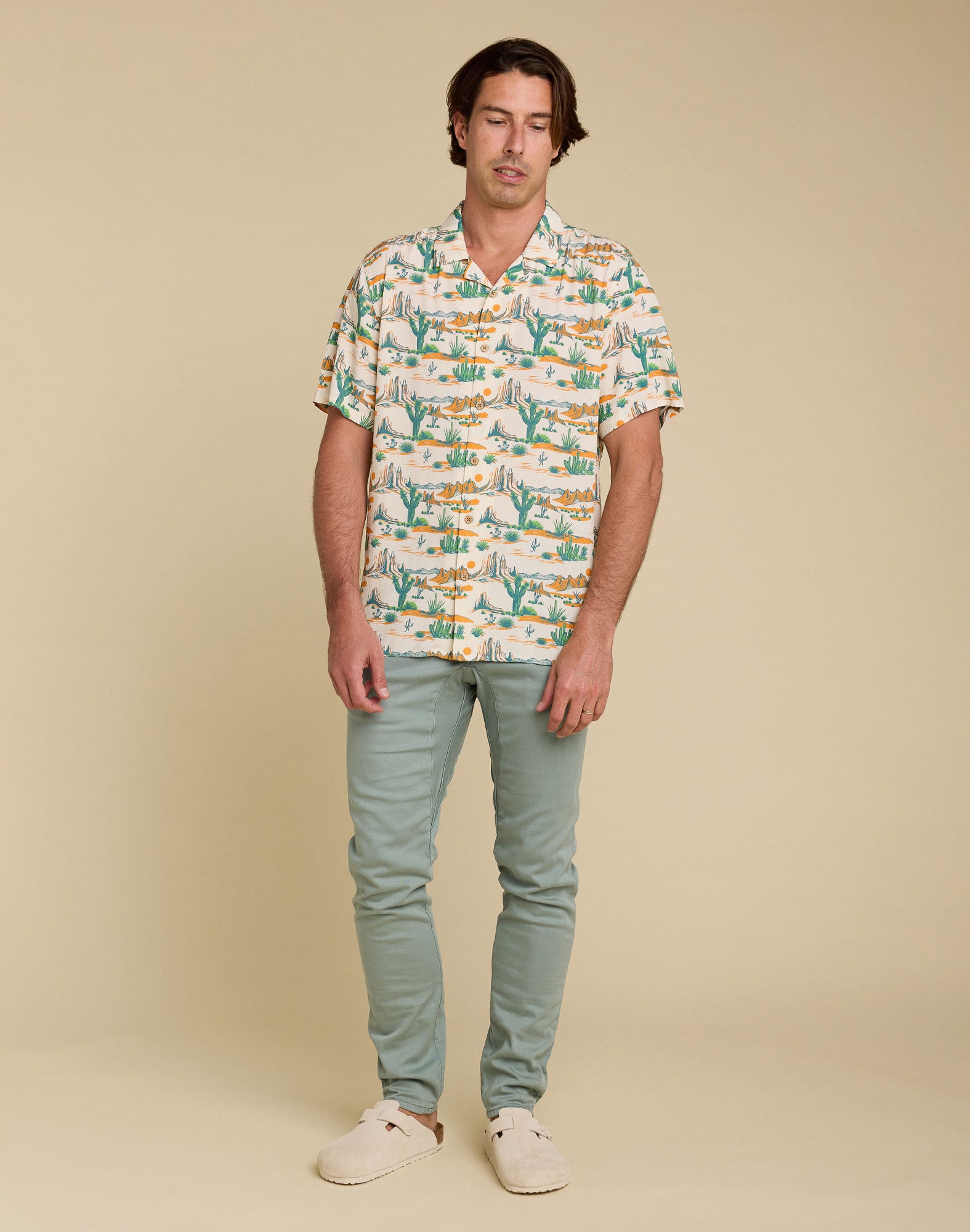 pantalon chino haze PULLIN en tencel