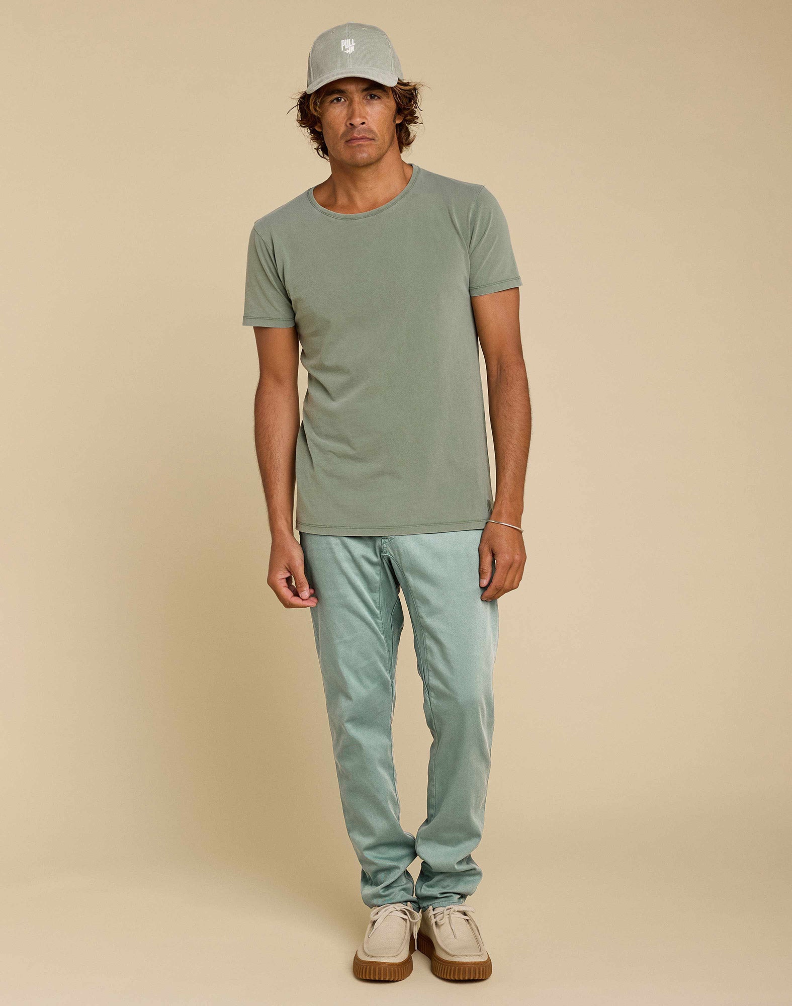 pantalon chino haze PULLIN en tencel